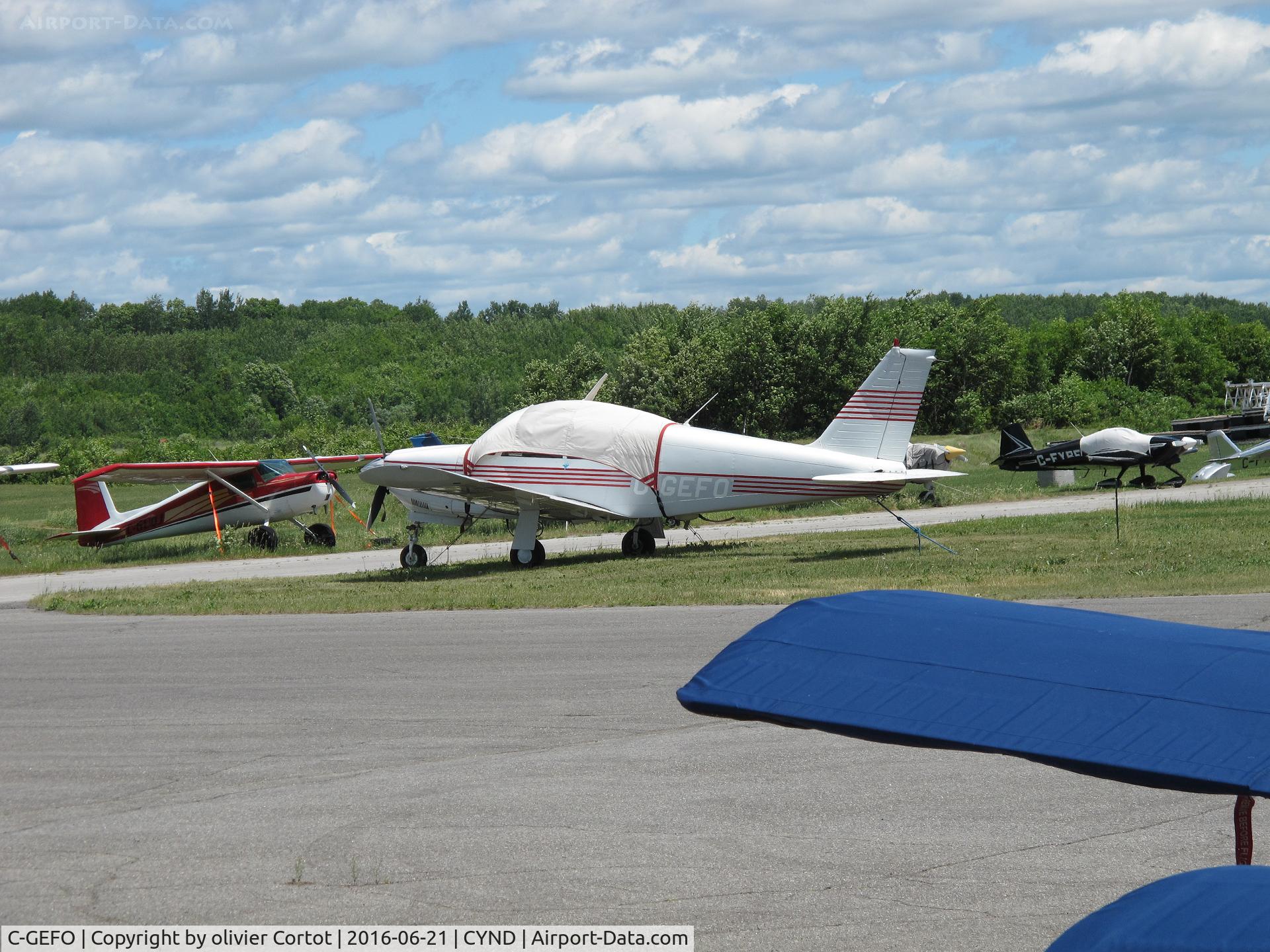 C-GEFO, 1968 Piper PA-28R-180 Cherokee Arrow C/N 28R-30768, 2016