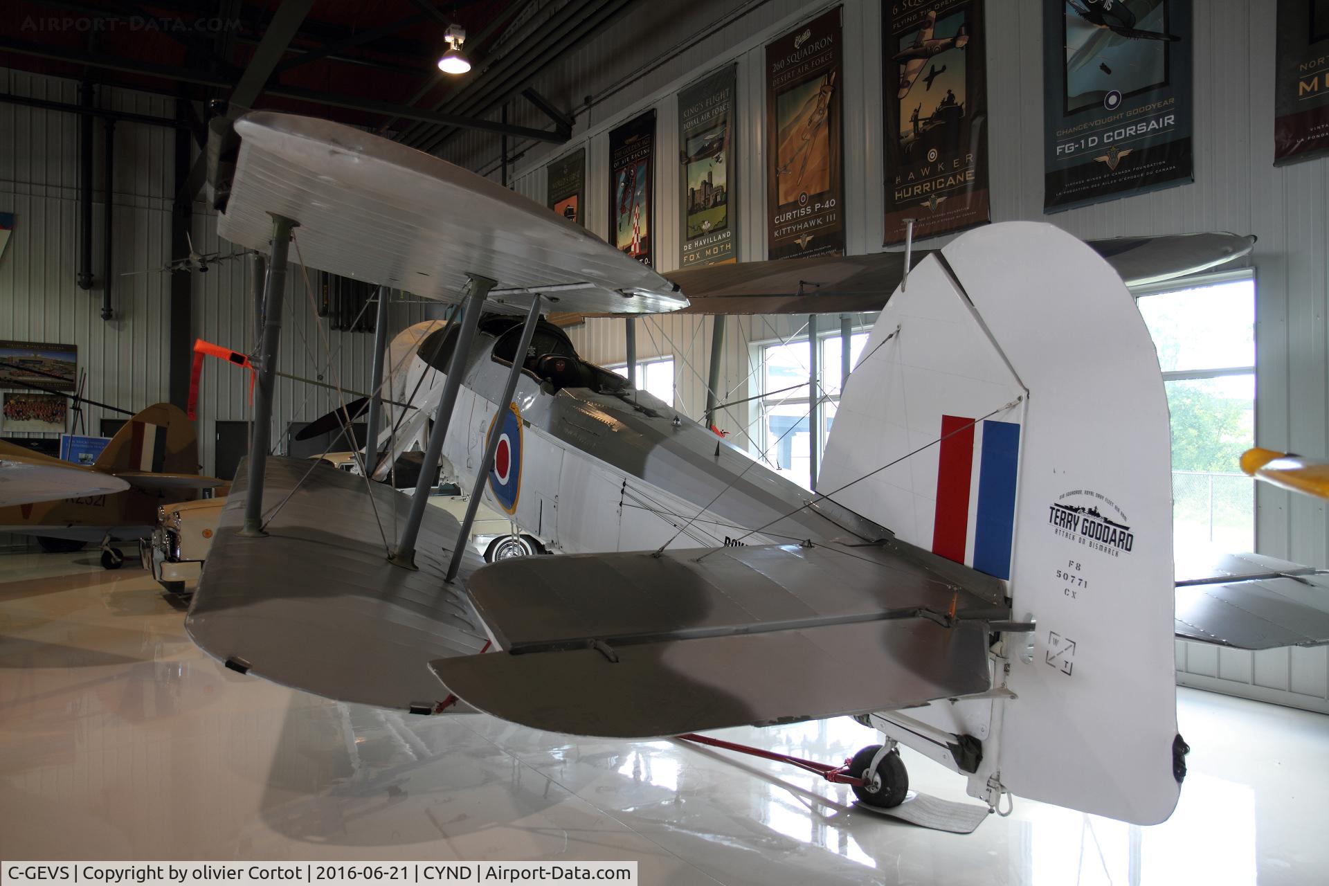 C-GEVS, 1942 Fairey Swordfish Mk.II C/N F/B3S/207/A, 2016