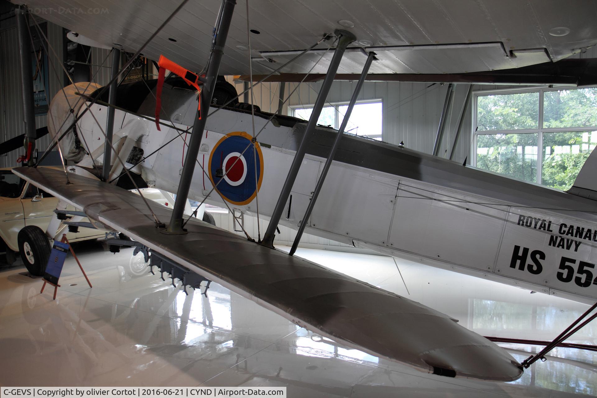 C-GEVS, 1942 Fairey Swordfish Mk.II C/N F/B3S/207/A, Vintage wings of Canada