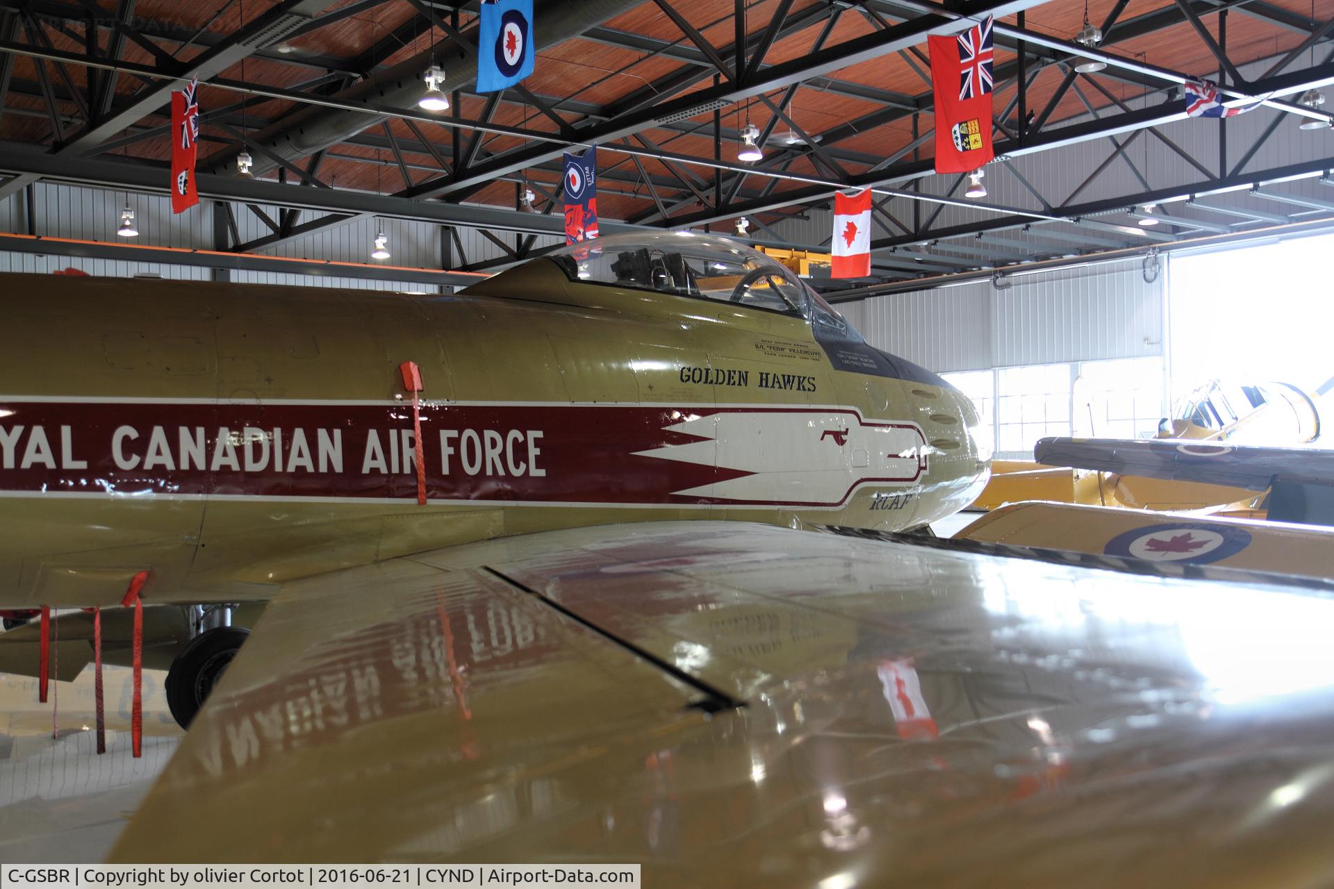 C-GSBR, 1954 Canadair CL-13 Sabre 5 C/N 1104, 2016