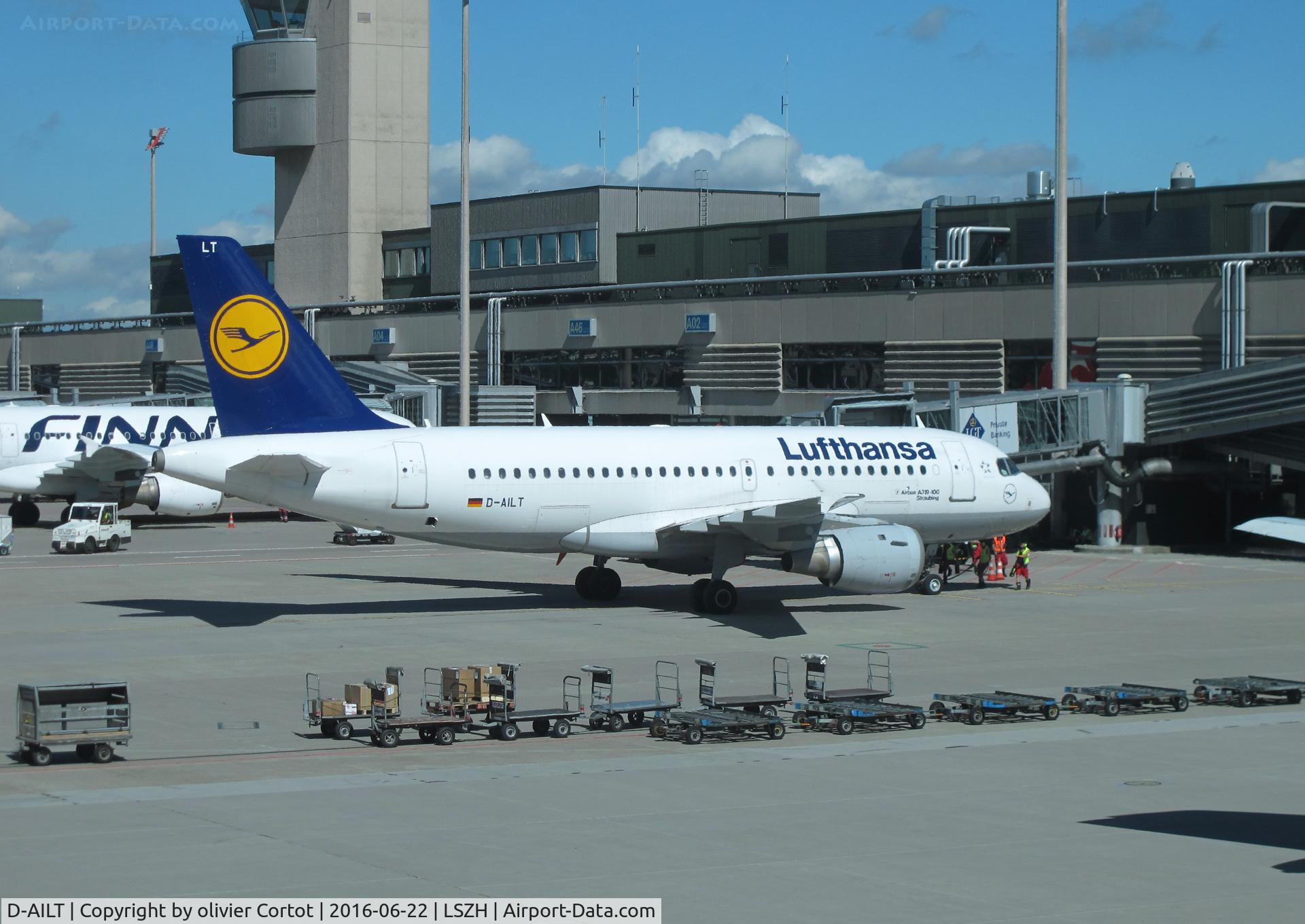 D-AILT, 1997 Airbus A319-114 C/N 738, june 2016