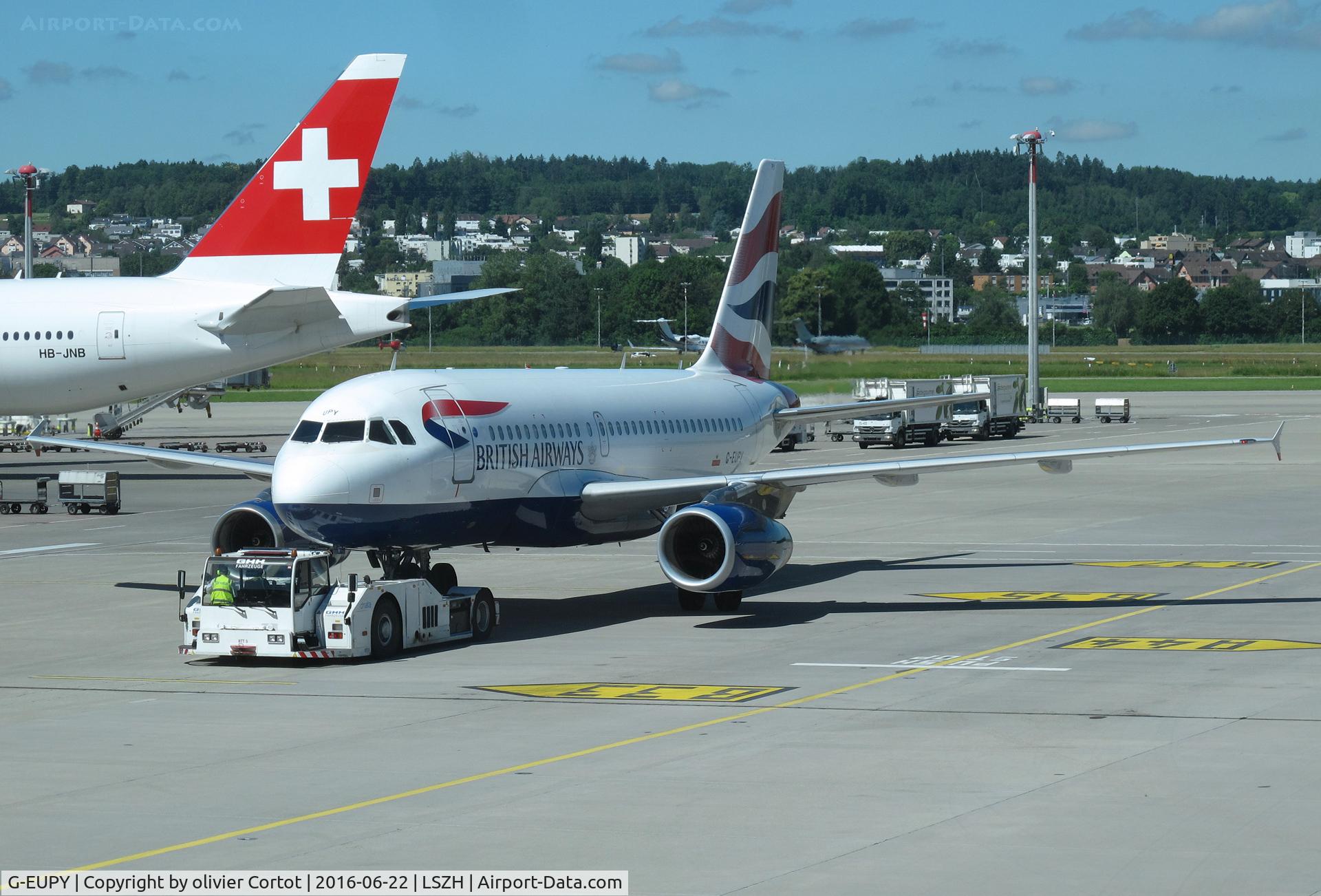 G-EUPY, 2001 Airbus A319-131 C/N 1466, june 2016