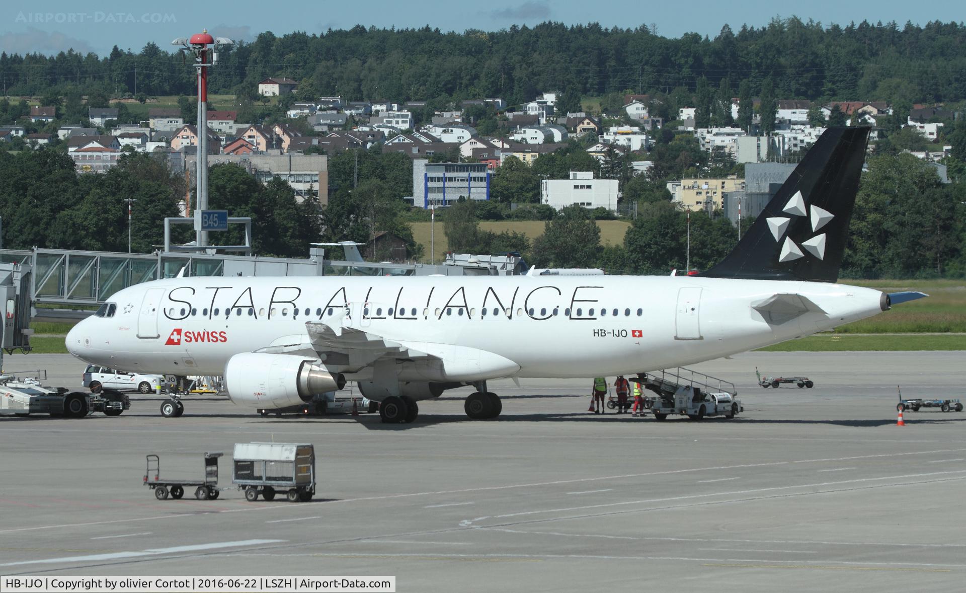 HB-IJO, 1997 Airbus A320-214 C/N 673, june 2016