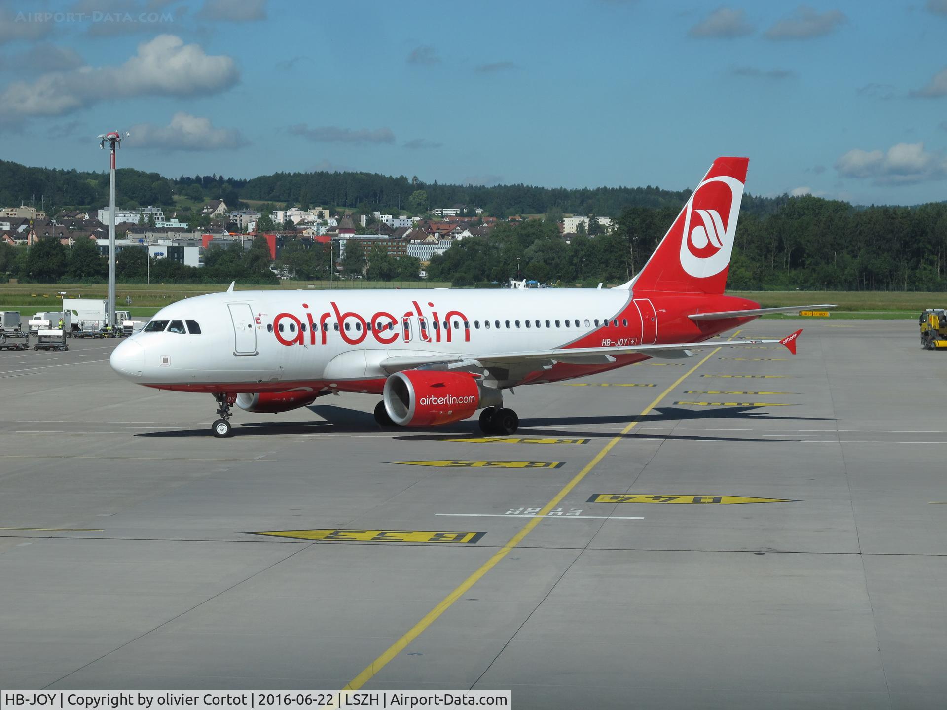 HB-JOY, 2007 Airbus A319-111 C/N 3245, june 2016