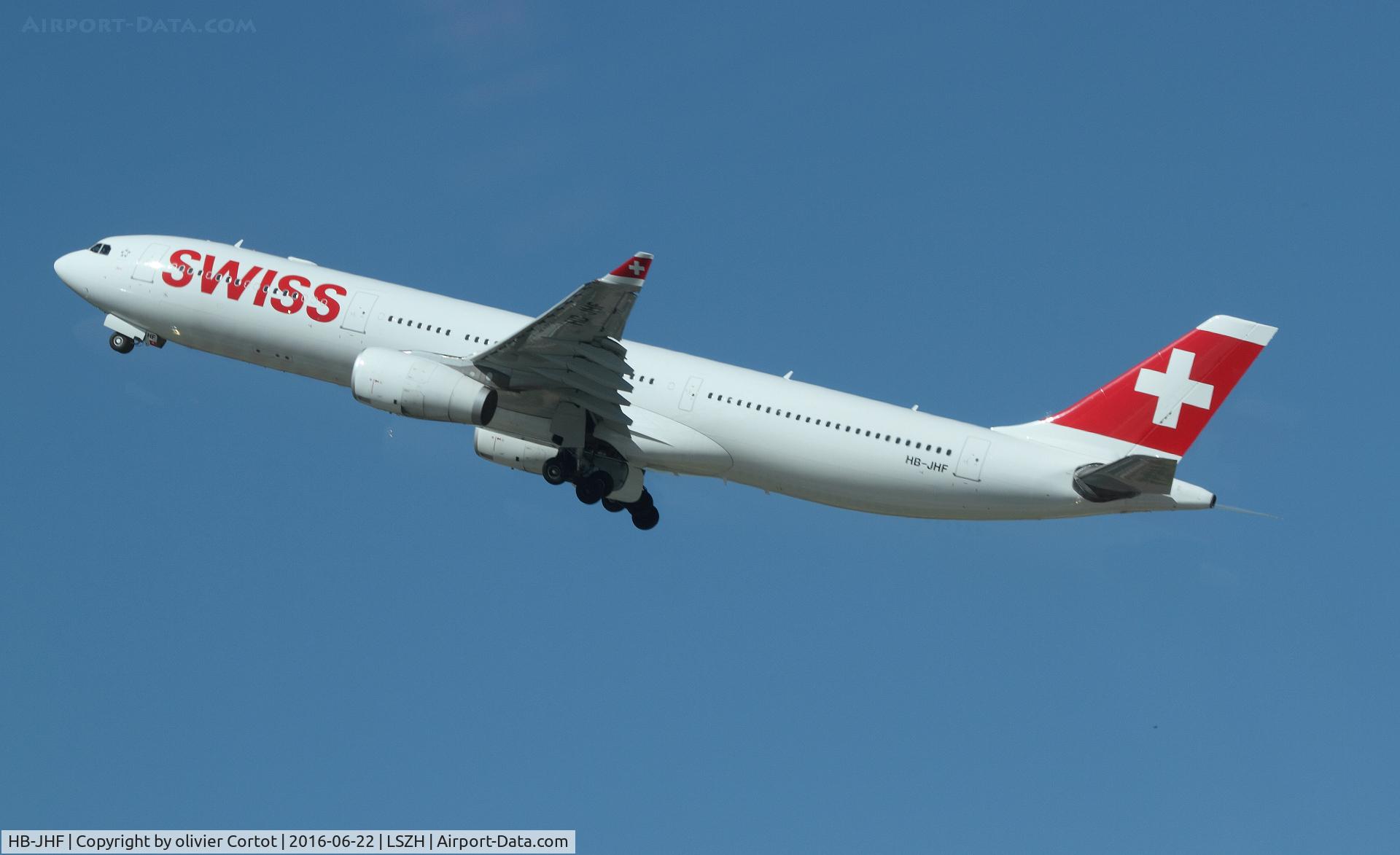 HB-JHF, 2010 Airbus A330-343X C/N 1089, june 2016