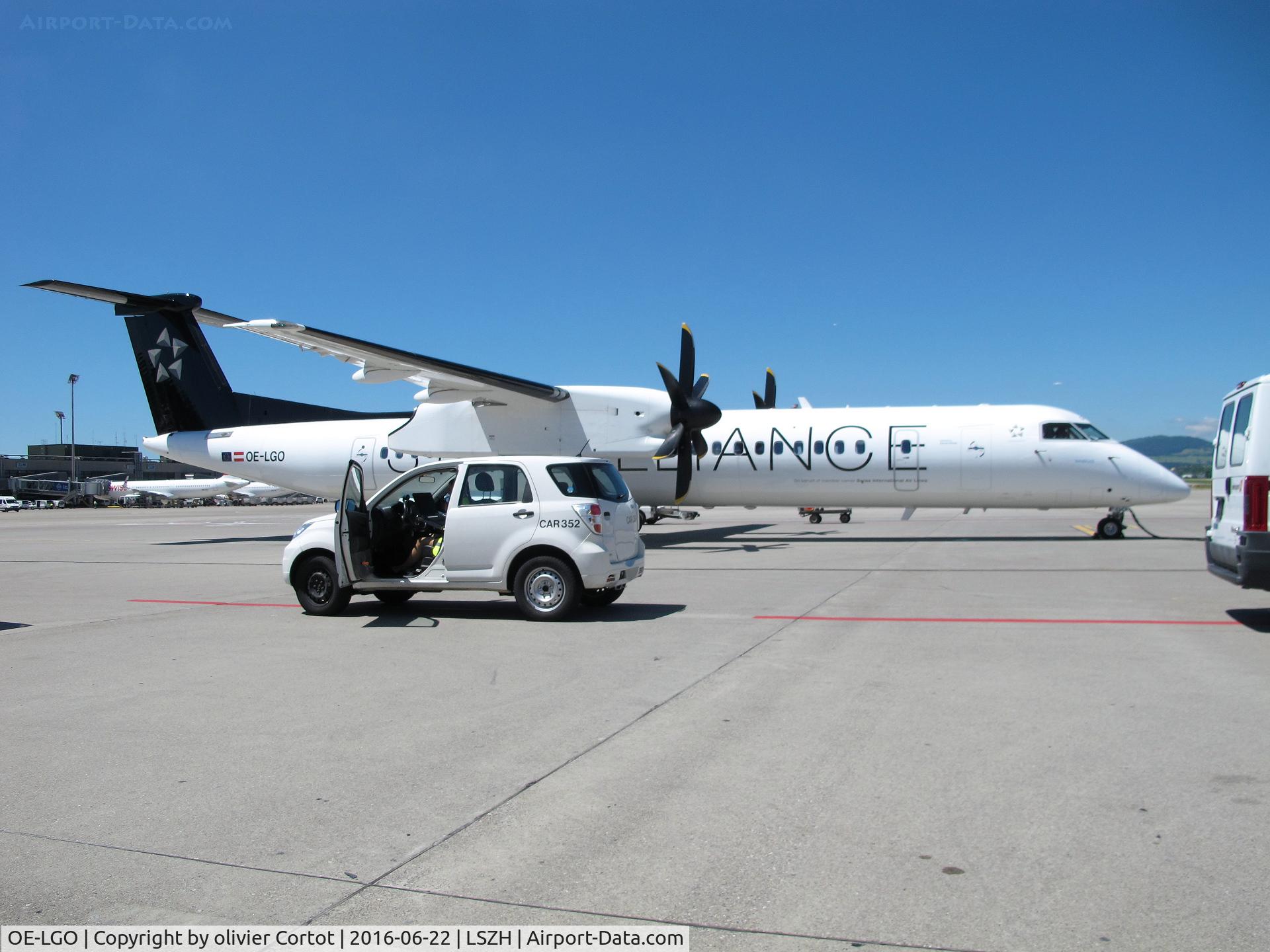 OE-LGO, 2009 De Havilland Canada DHC-8-400Q Dash 8 C/N 4281, june 2016