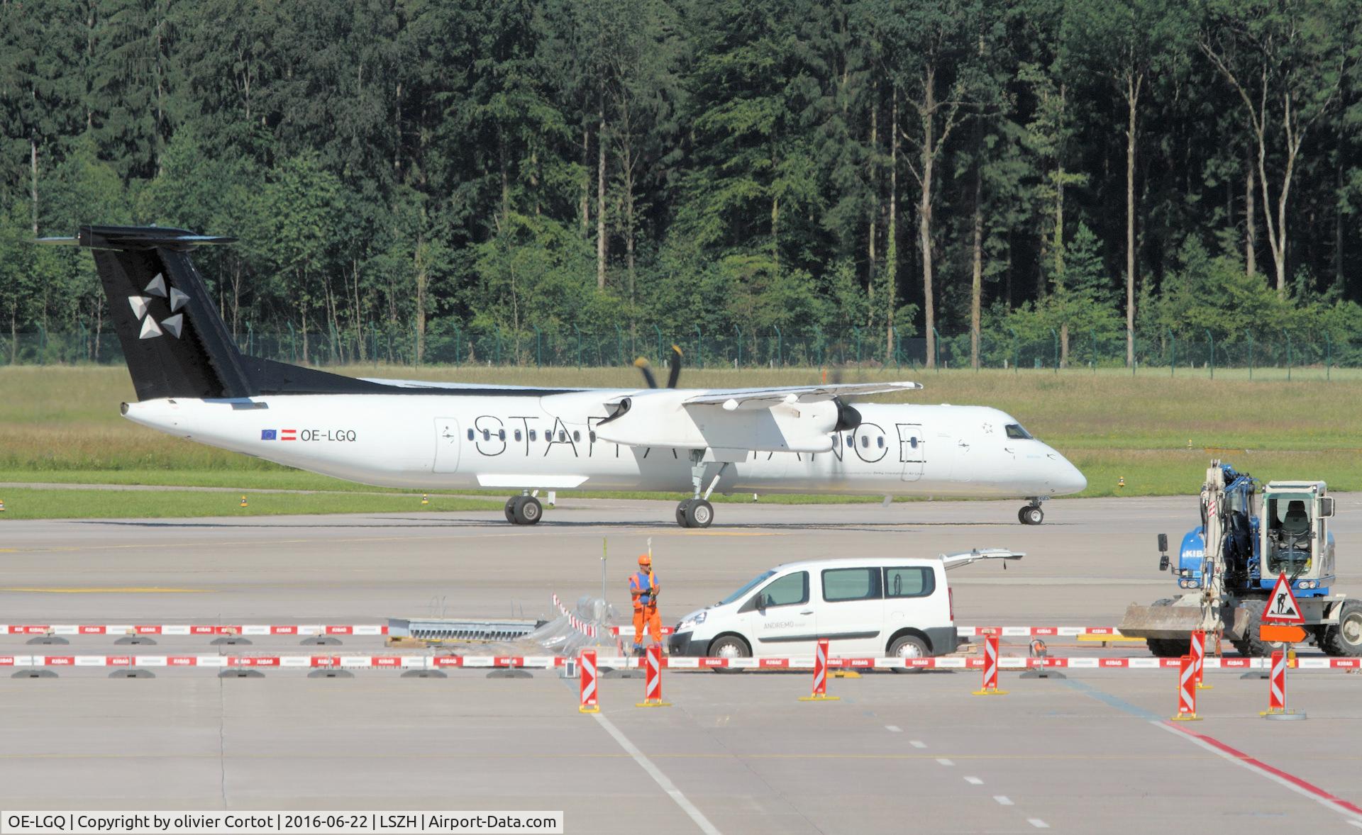 OE-LGQ, 1998 De Havilland Canada DHC-8-402 Dash 8 Dash 8 C/N 4003, june 2016