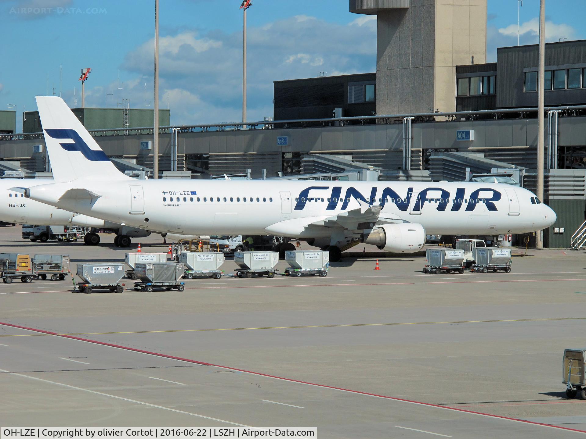 OH-LZE, 2003 Airbus A321-211 C/N 1978, june 2016