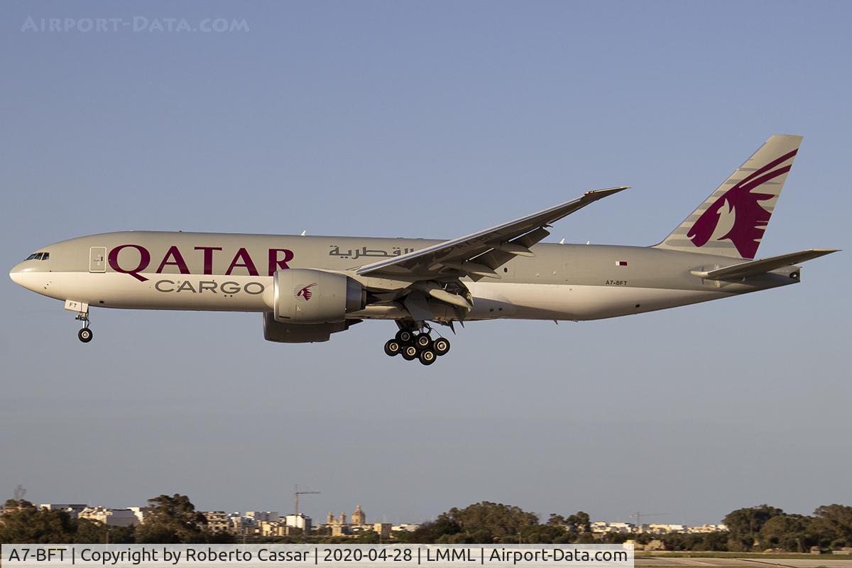 A7-BFT, 2019 Boeing 777-F C/N 66338, Runway 31