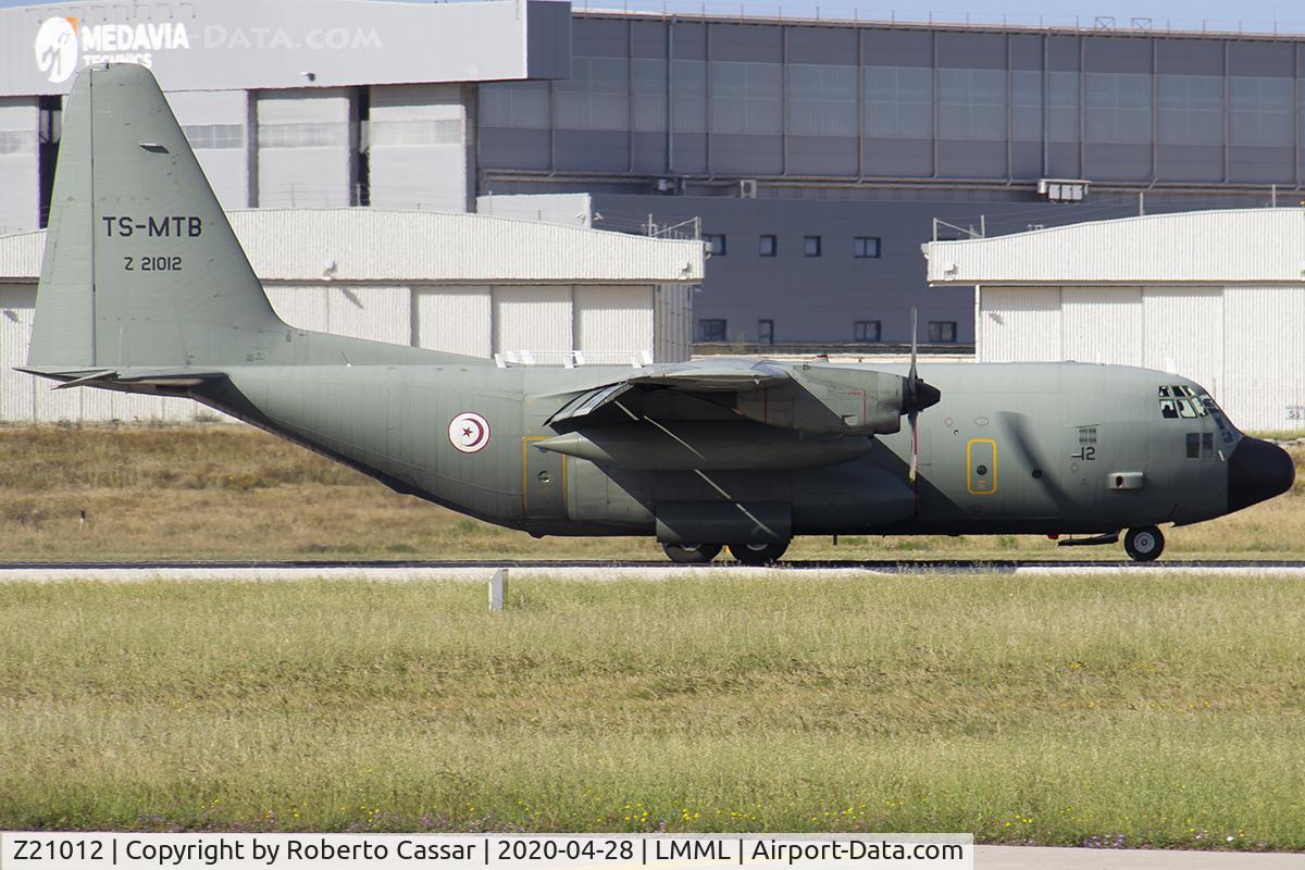 Z21012, 1984 Lockheed C-130H Hercules C/N 382-5021, Runway 31