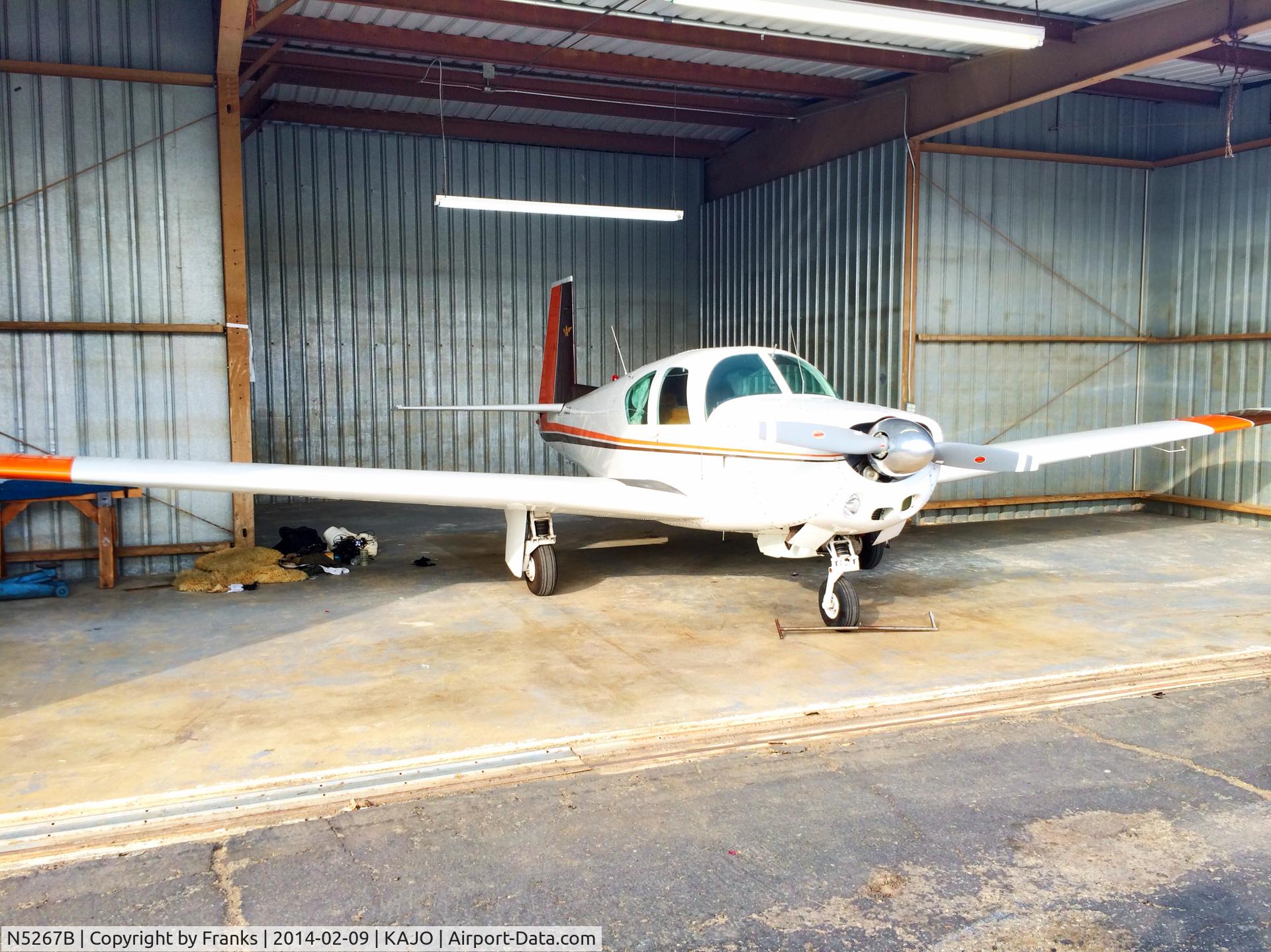 N5267B, 1957 Mooney M20 C/N 1163, Hanger