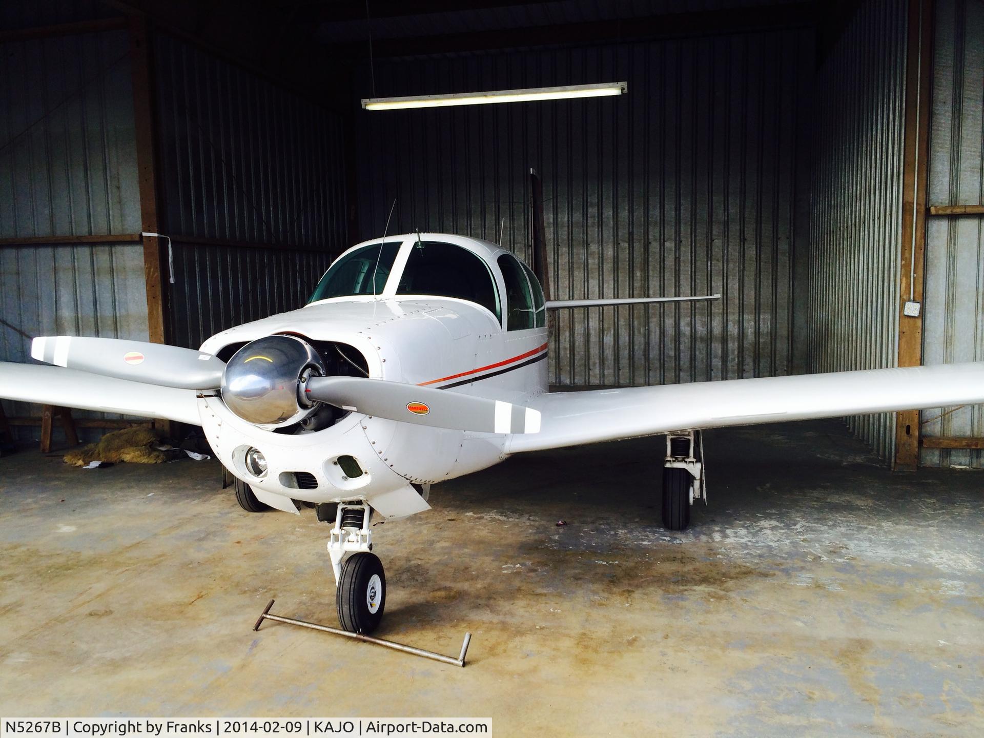 N5267B, 1957 Mooney M20 C/N 1163, Frontal