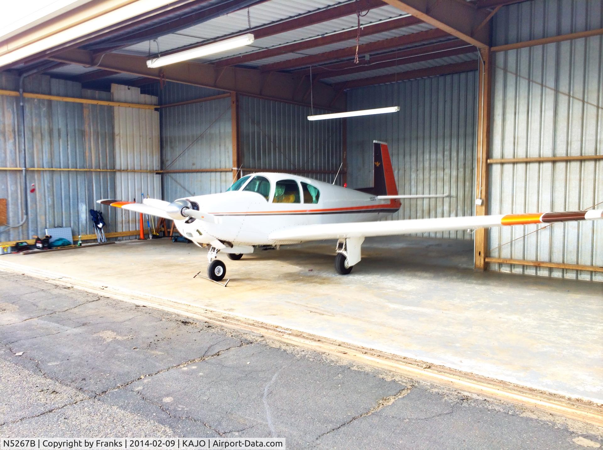 N5267B, 1957 Mooney M20 C/N 1163, Frontal