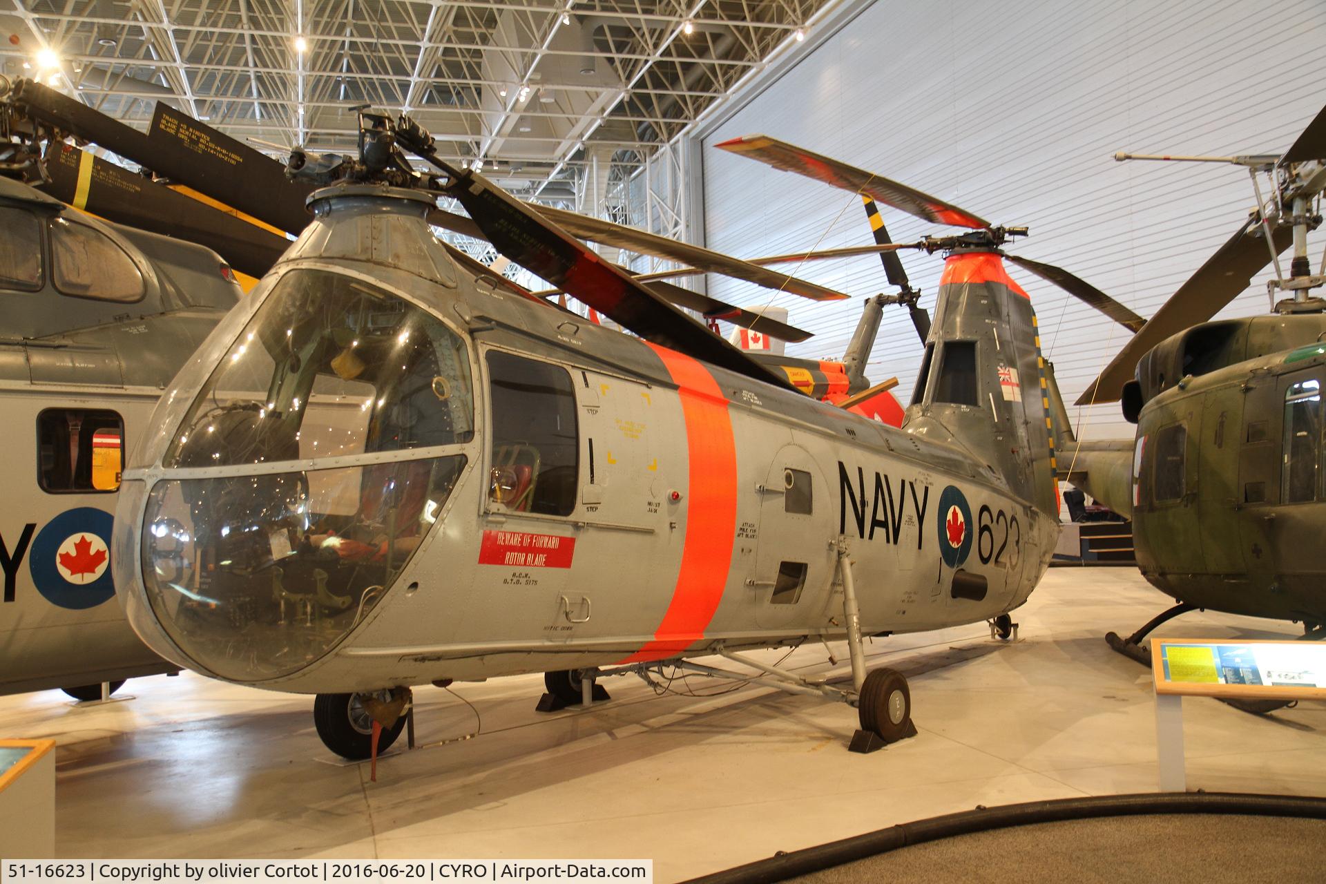 51-16623, 1954 Piasecki HUP-3 Retriever C/N 52, ottawa air museum