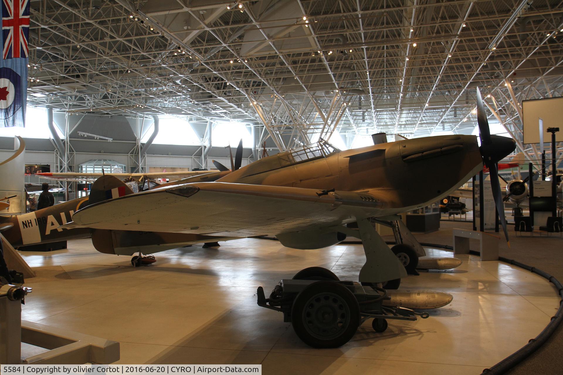 5584, 1942 Hawker (CCF) Hurricane Mk12 C/N 52019, june 2016