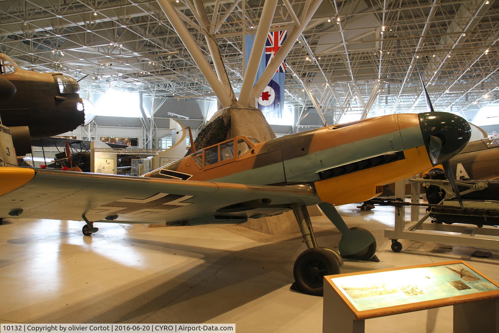 10132, Messerschmitt Bf-109F-4 C/N Not found 10132, june 2016