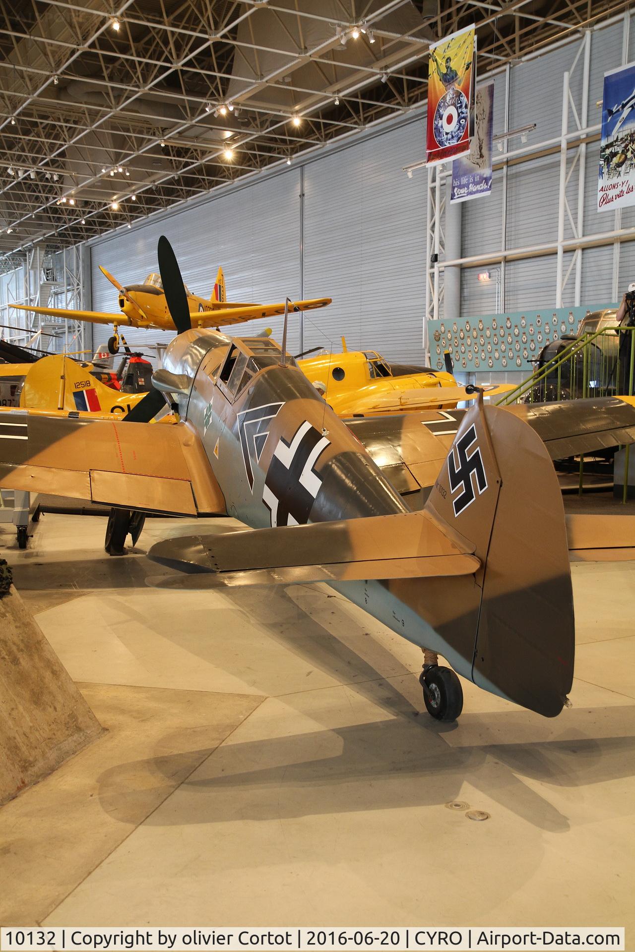 10132, Messerschmitt Bf-109F-4 C/N Not found 10132, rear view