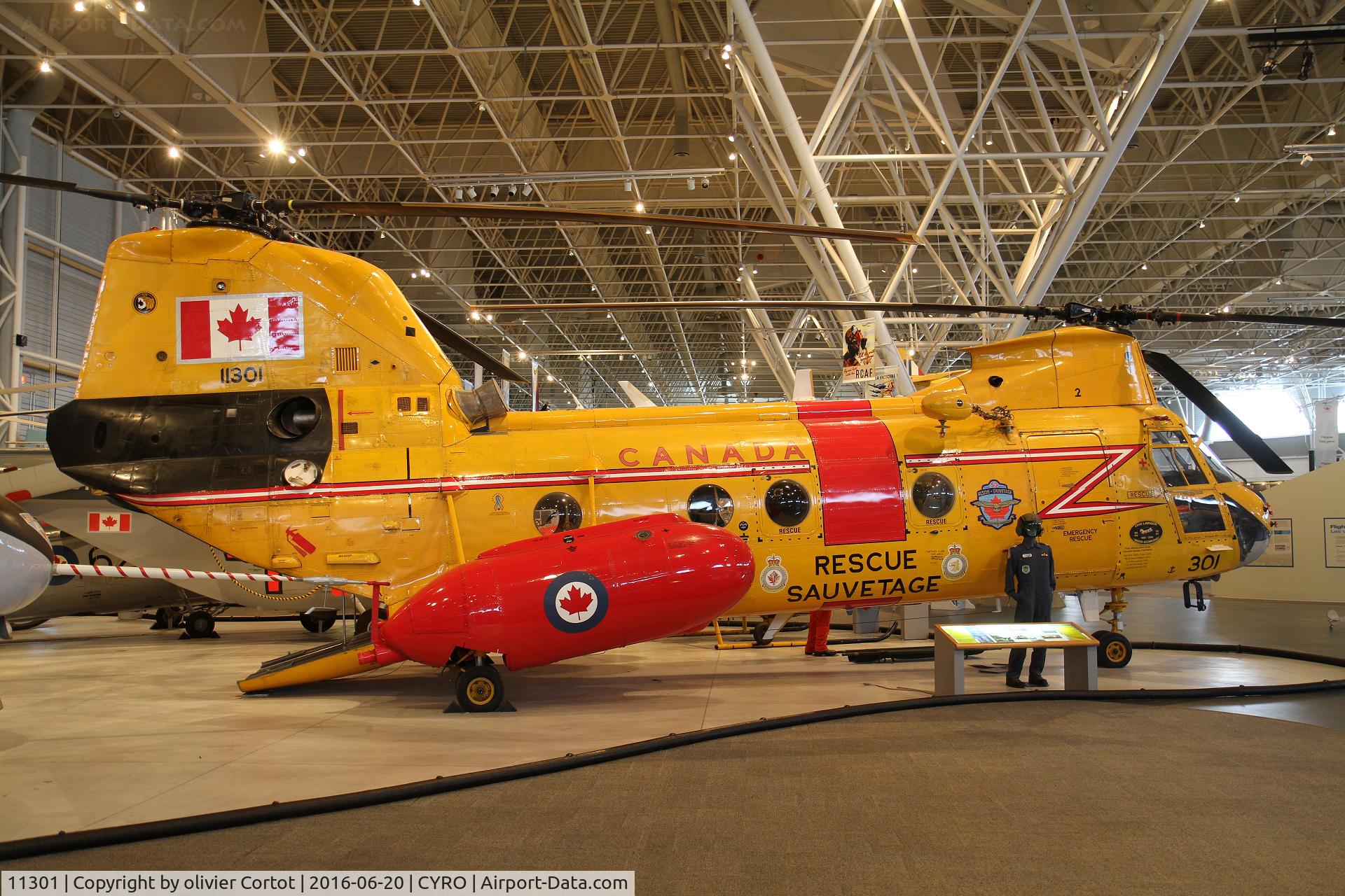 11301, Boeing Vertol CH-113 Labrador C/N 301, in pristine condition