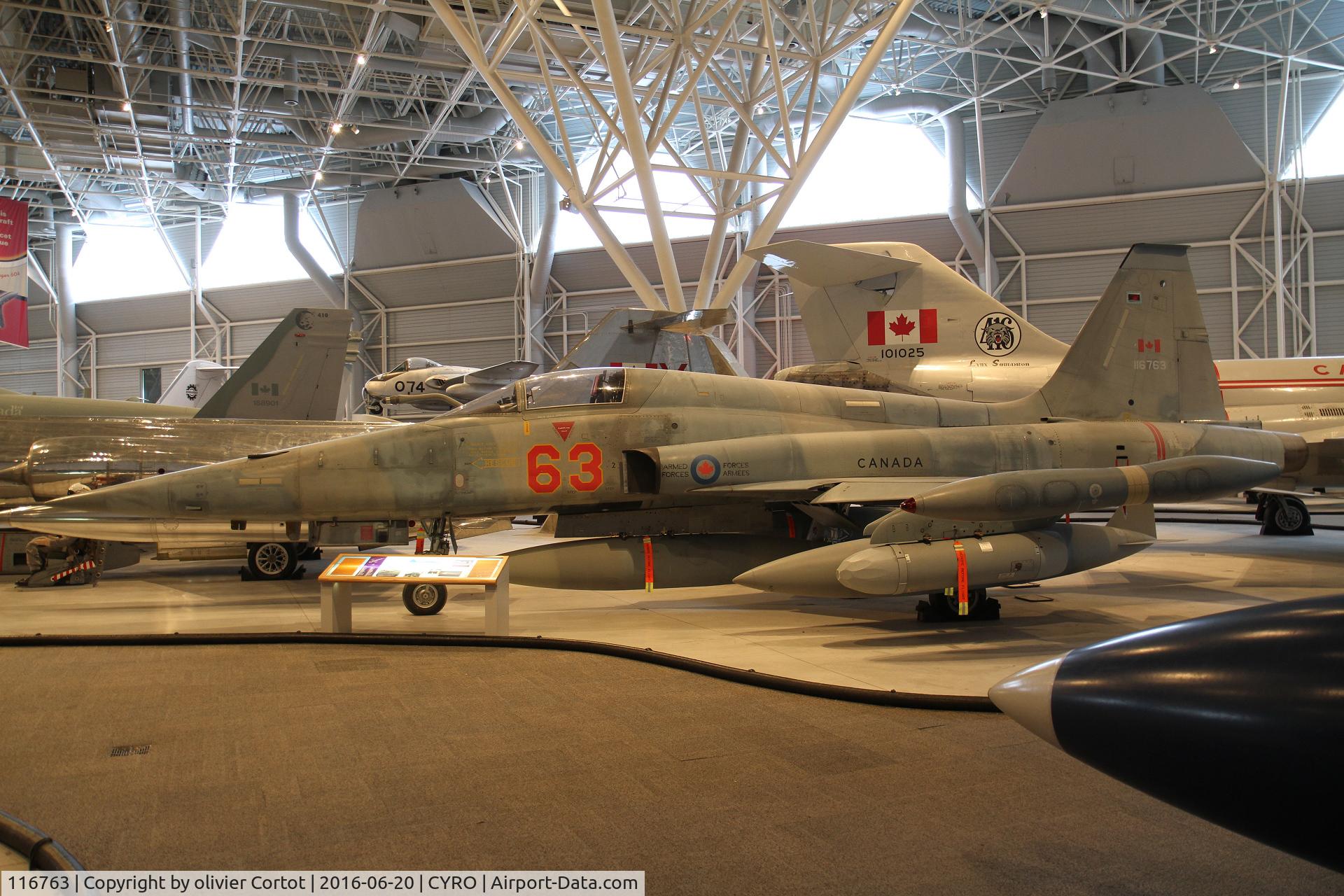 116763, Canadair CF-5A C/N 1063, june 2016