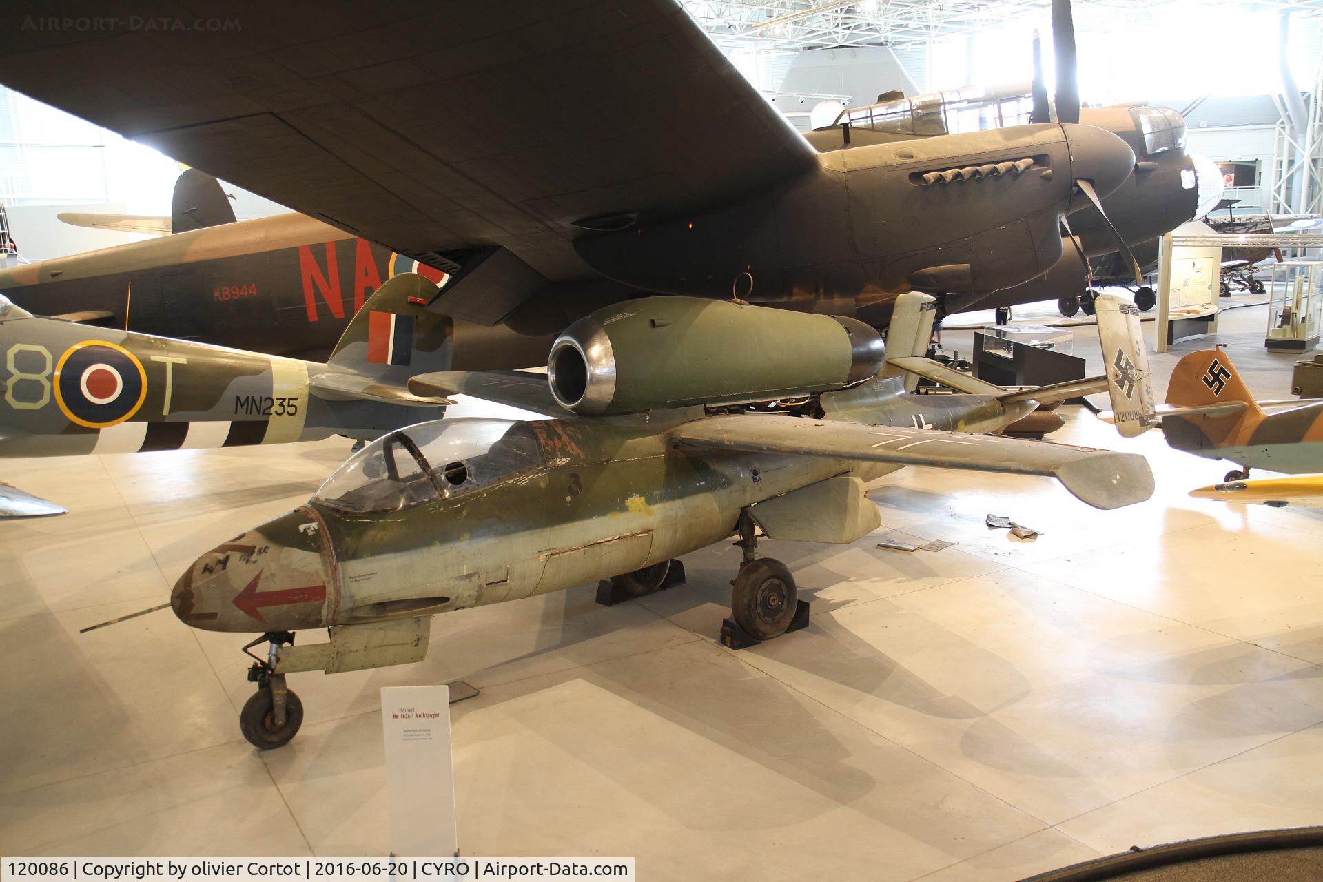 120086, Heinkel He-162A-2 Volksjager C/N 120086, june 2016