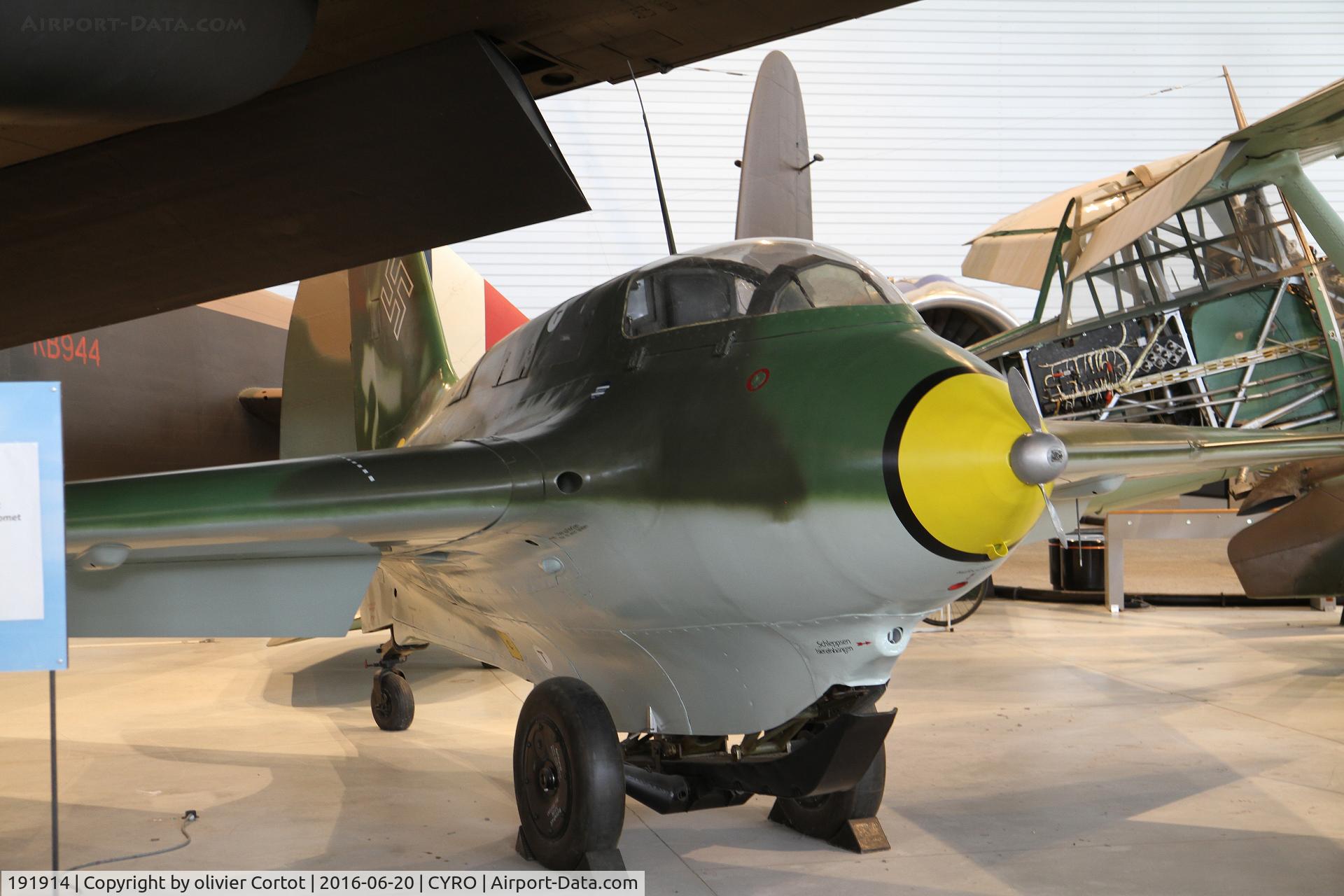 191914, 1945 Messerschmitt Me-163B-1A Komet C/N Not found 191914, june 2016