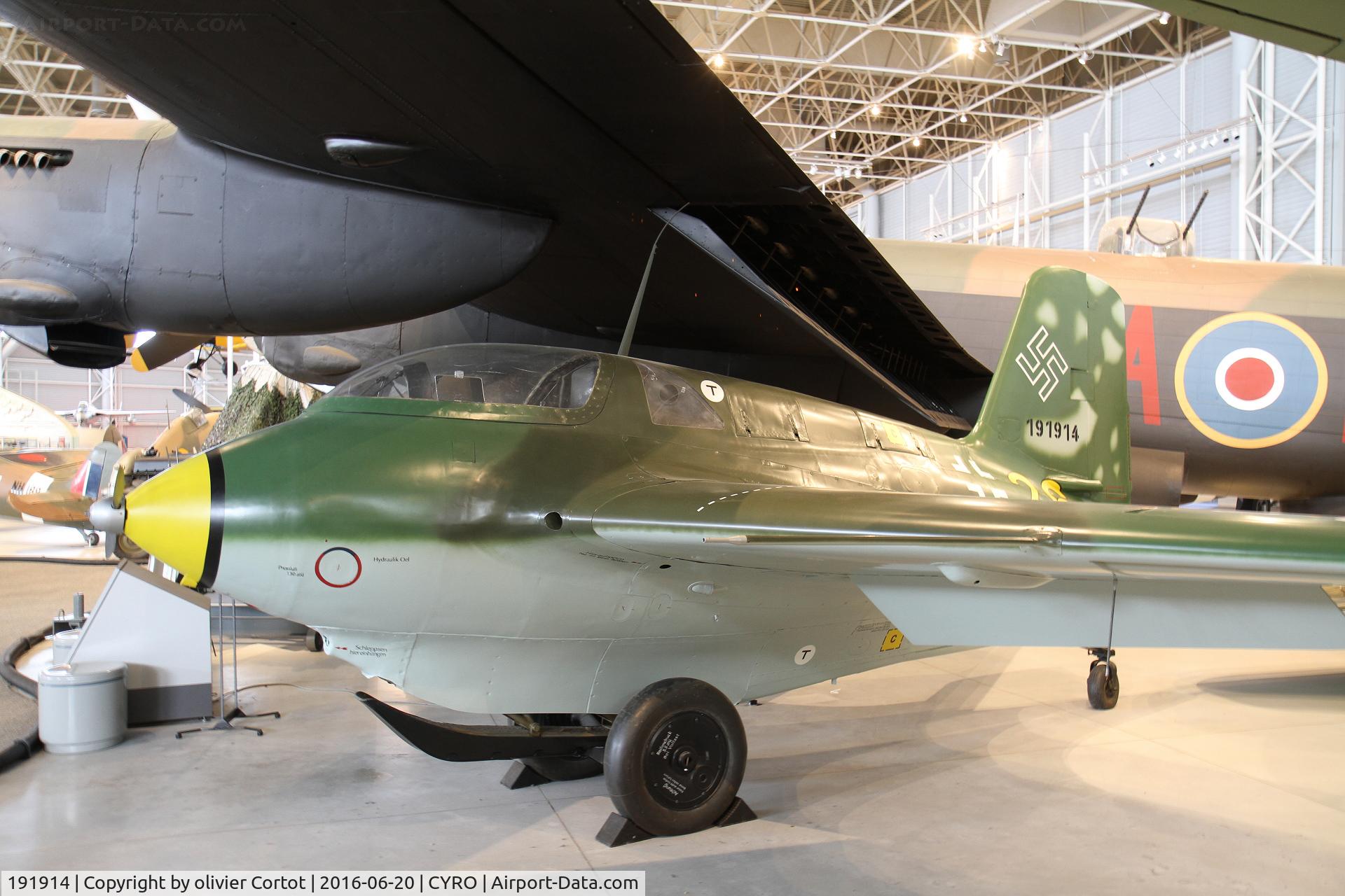 191914, 1945 Messerschmitt Me-163B-1A Komet C/N Not found 191914, 2016