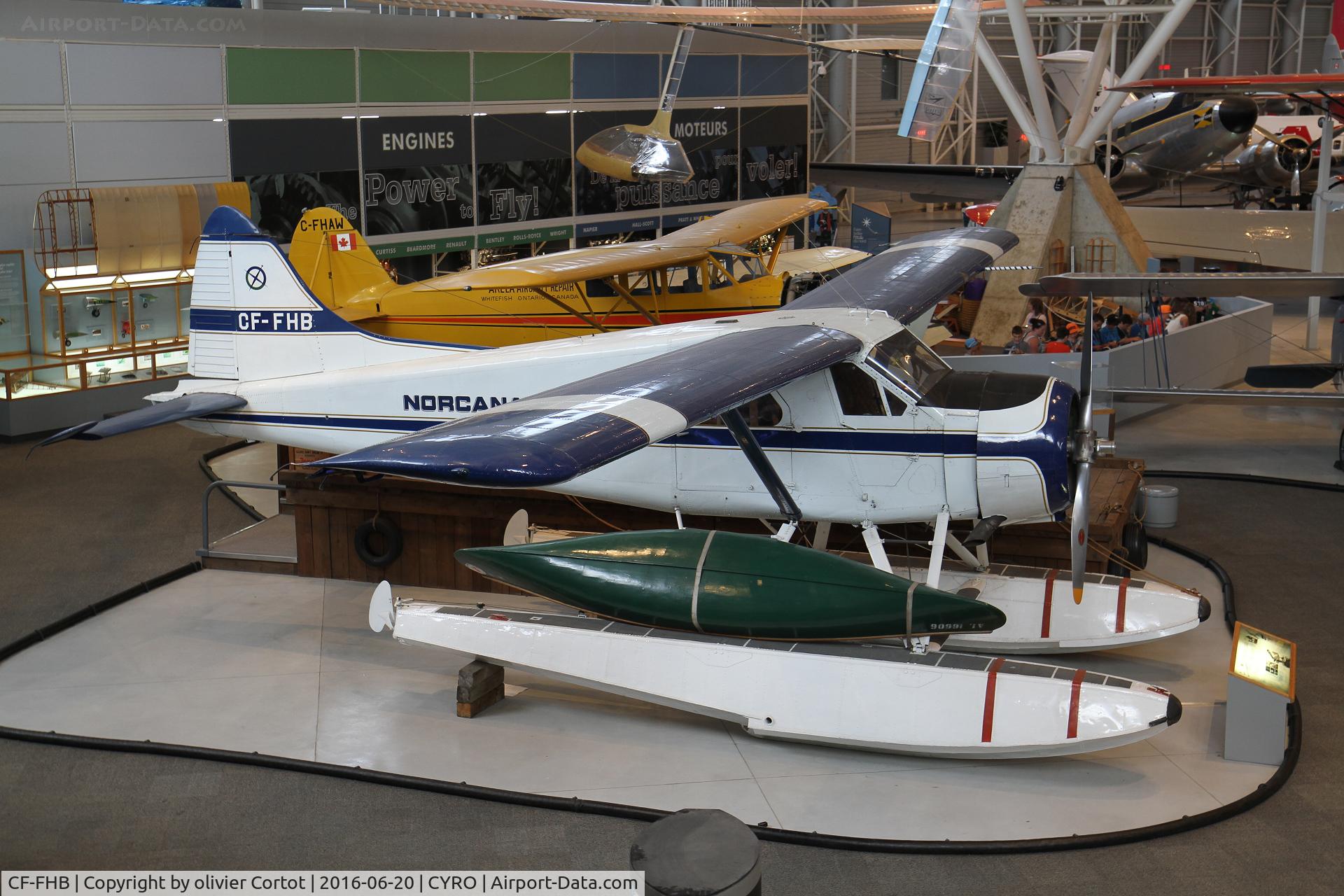 CF-FHB, 1947 De Havilland Canada DHC-2 Beaver Mk.I C/N 1, june 2016