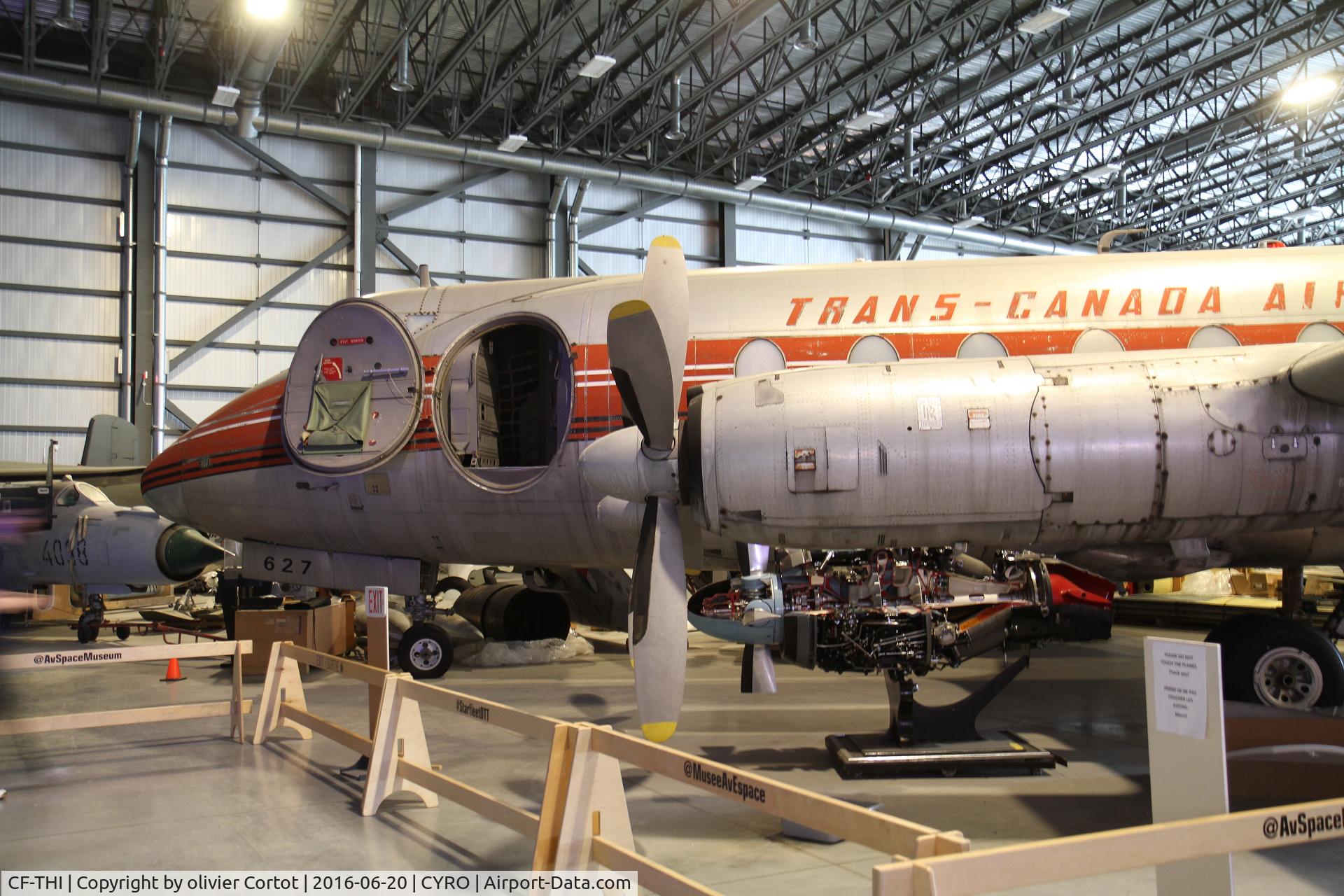 CF-THI, 1957 Vickers Viscount 757 C/N 270, Ottawa air museum