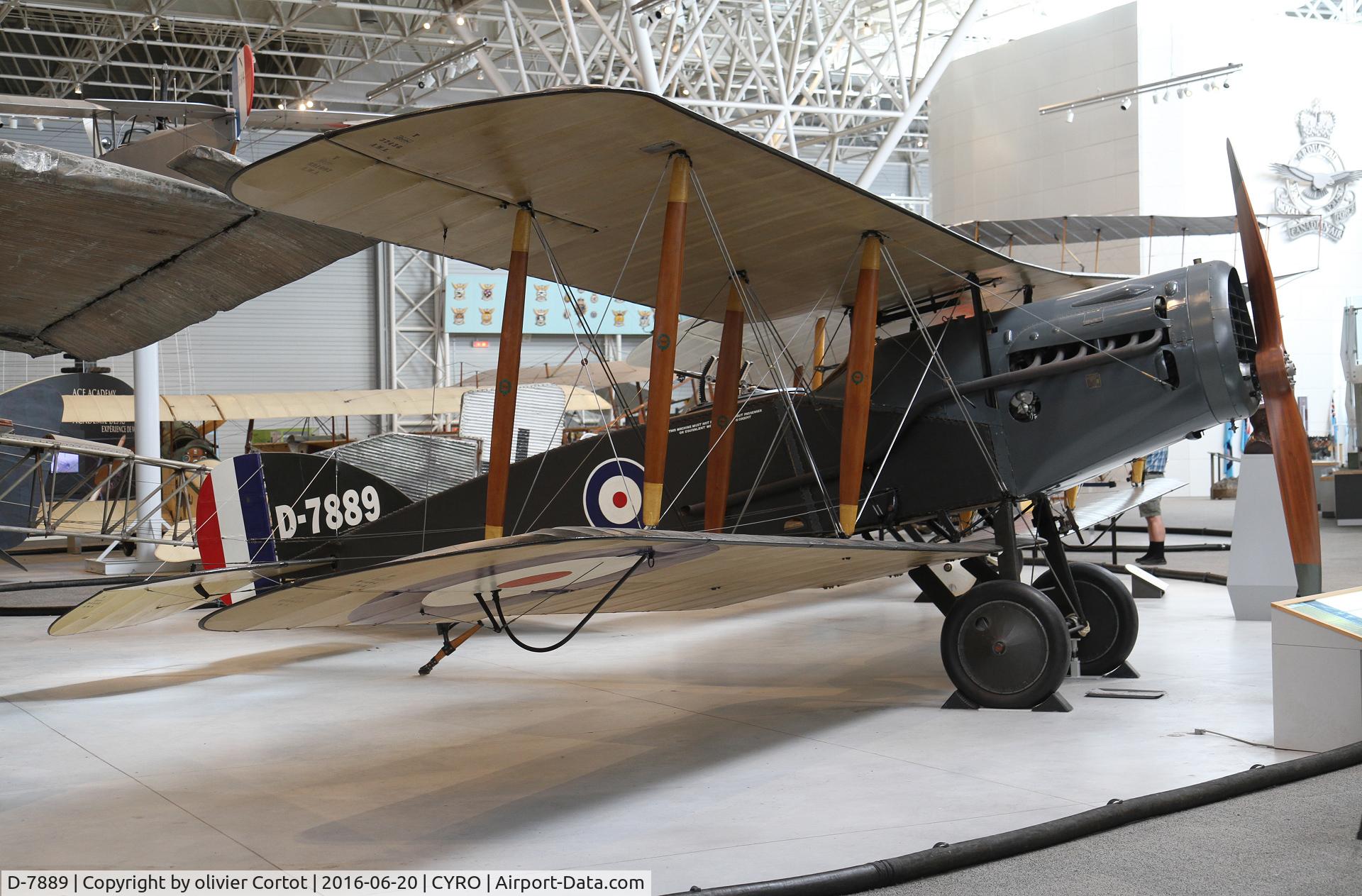 D-7889, 1917 Bristol F.2B Fighter C/N 67626, nice job