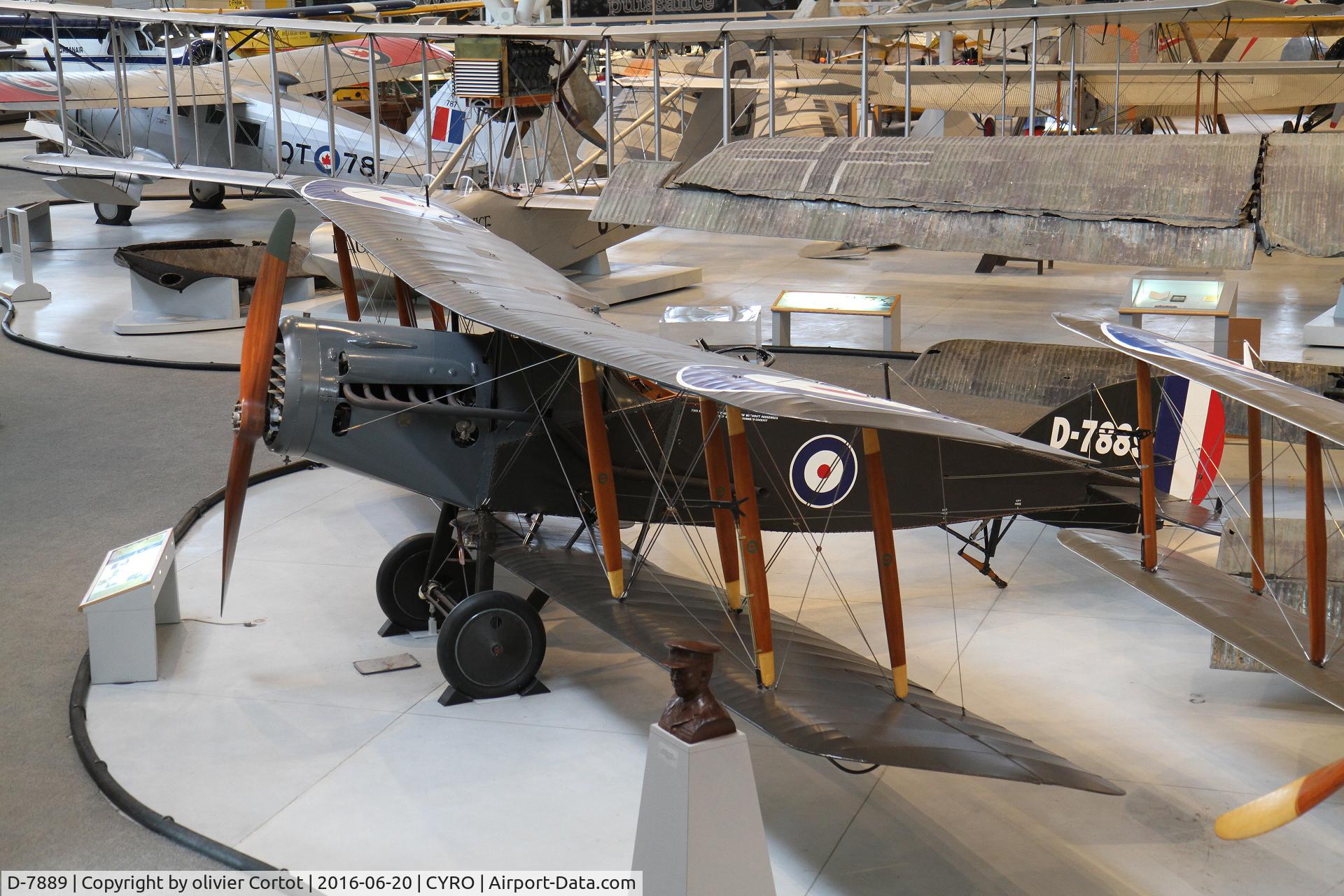 D-7889, 1917 Bristol F.2B Fighter C/N 67626, june 2016