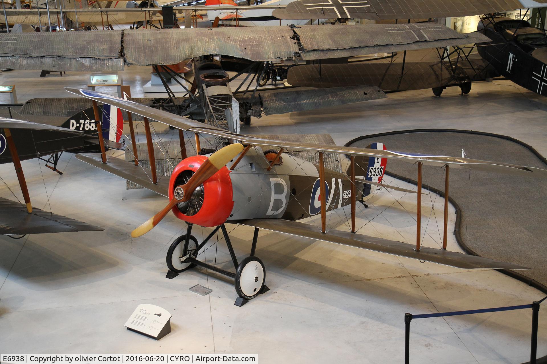 E6938, 1918 Sopwith 7F.1 Snipe C/N 50131, june 2016