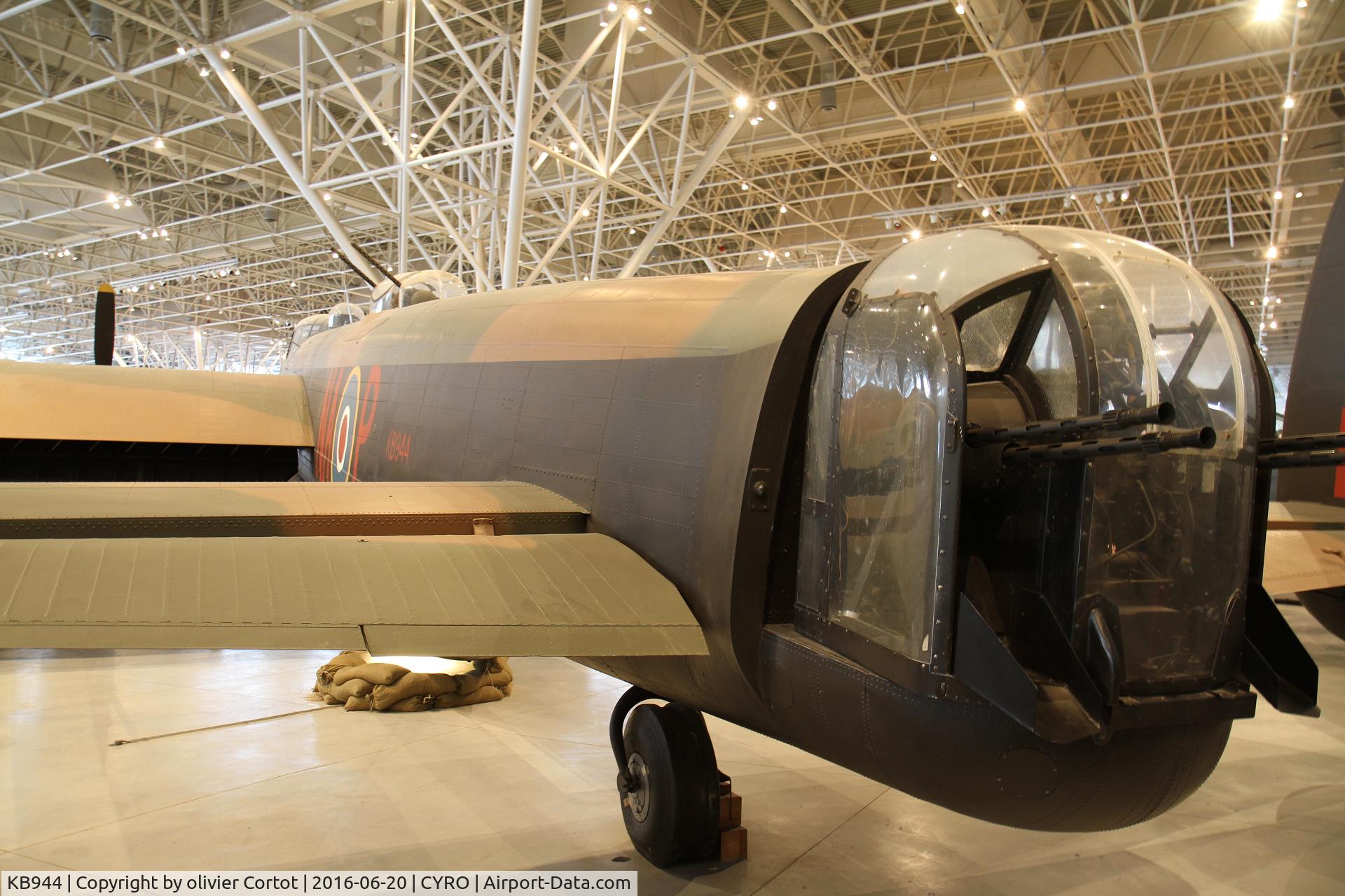 KB944, 1944 Avro 683 Lancaster B.10 C/N Not found KB944, view on the rear turret