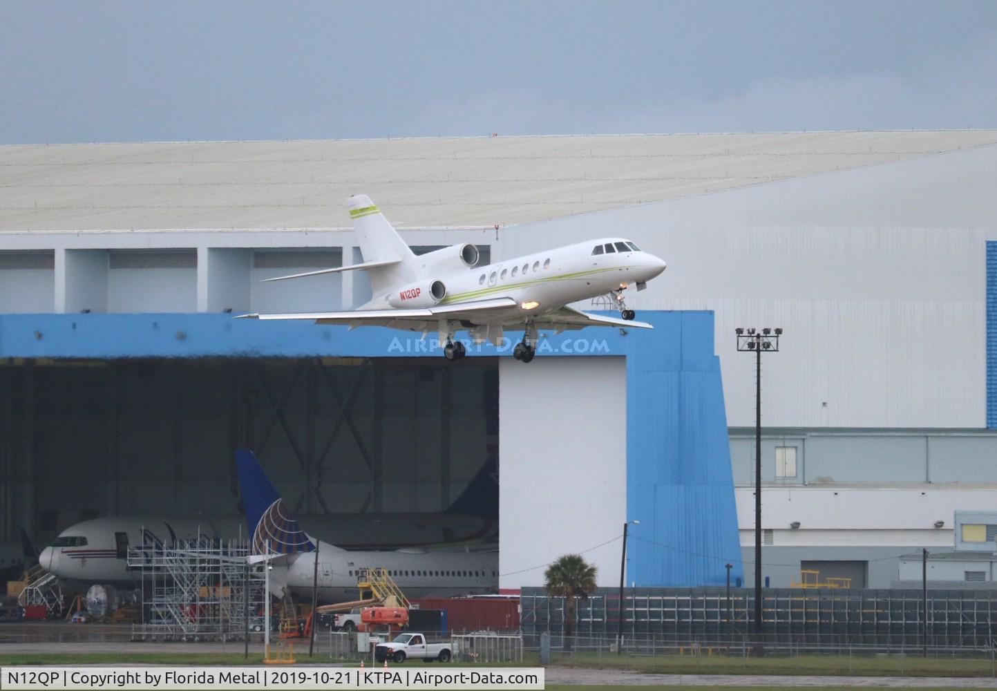 N12QP, 1981 Dassault Falcon 50 C/N 55, TPA spotting