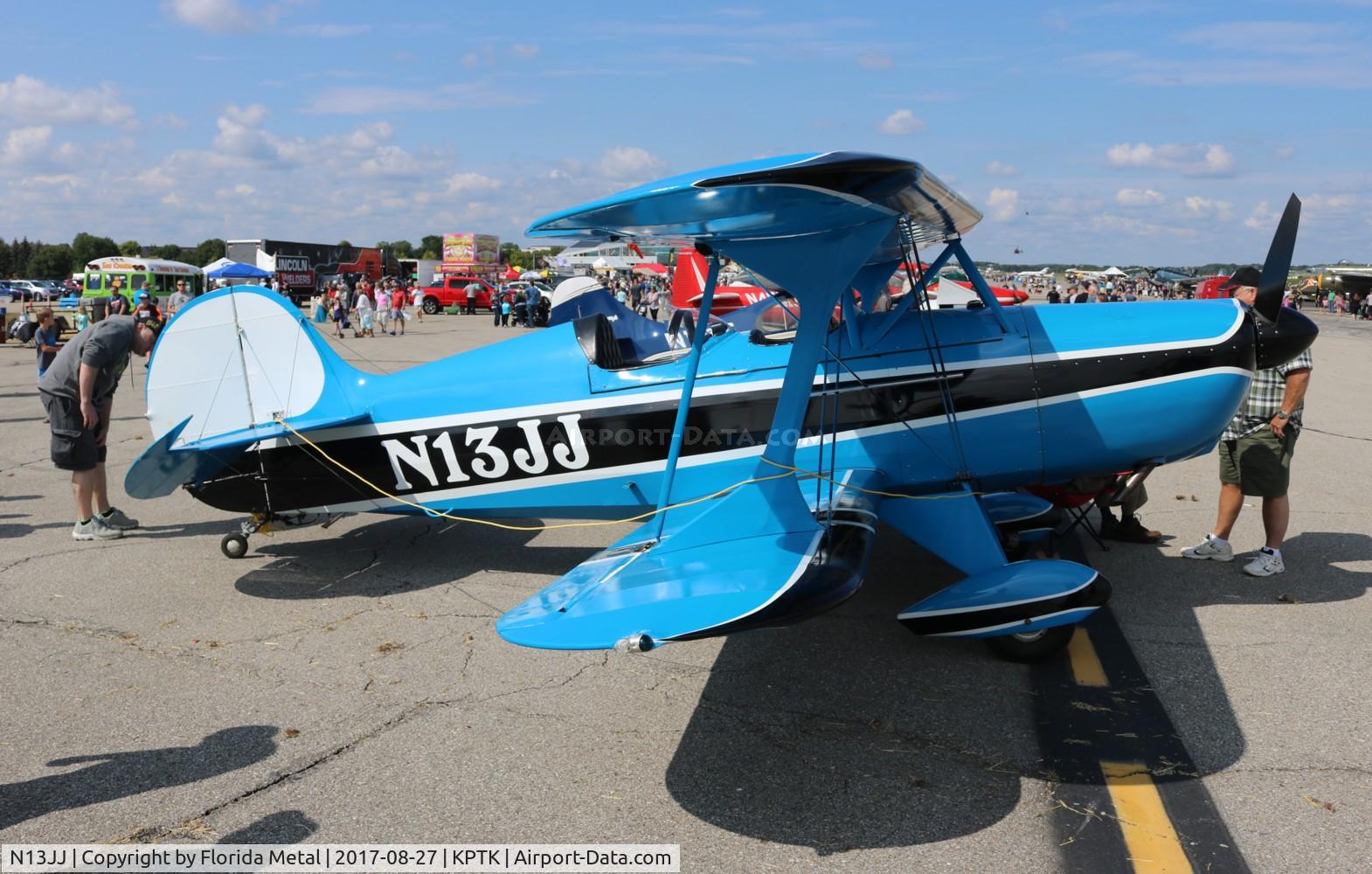 N13JJ, 1974 Steen Skybolt C/N JWO-1, Pontiac 2017