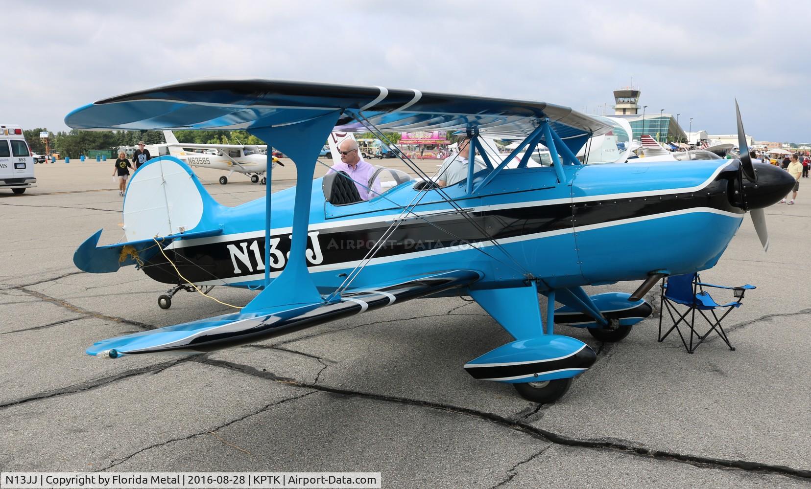 N13JJ, 1974 Steen Skybolt C/N JWO-1, Pontiac 2016