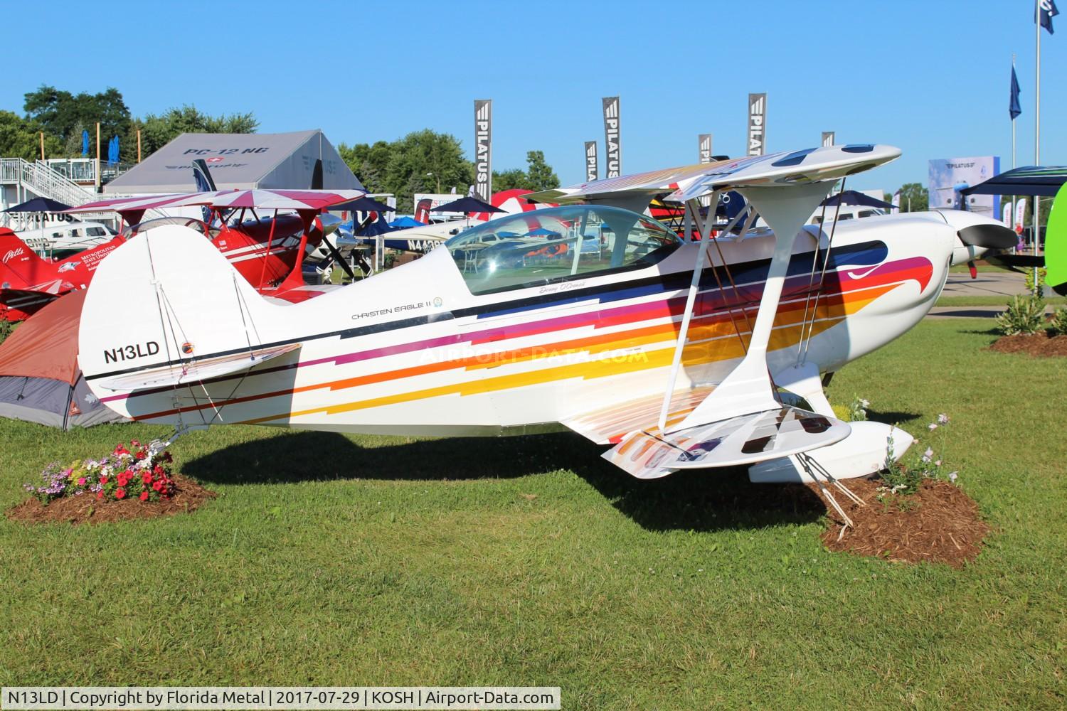 N13LD, 1990 Christen Eagle II C/N O'CONNELL-0001, Air Venture 2017