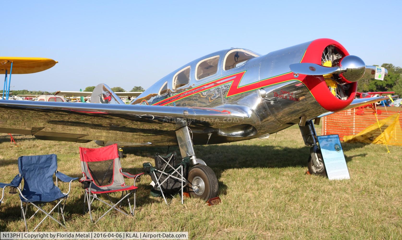 N13PH, 1938 Spartan 7W Executive C/N 13, Sun N fun 2016