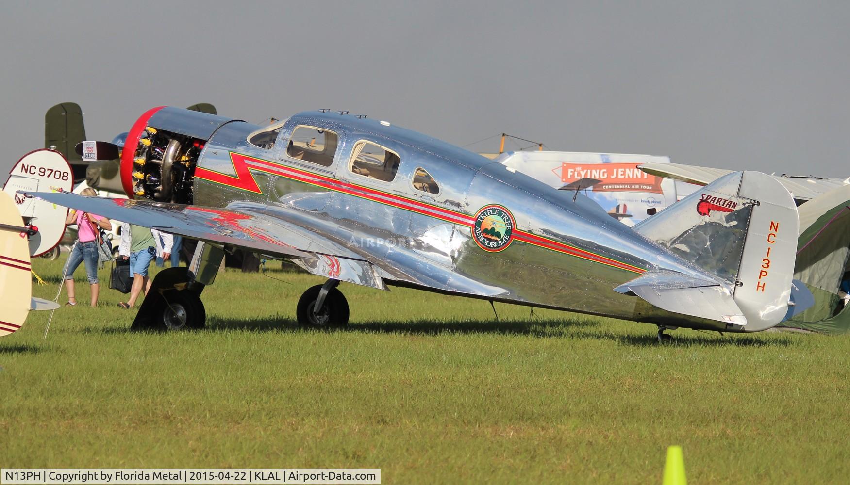 N13PH, 1938 Spartan 7W Executive C/N 13, Sun N fun 2015