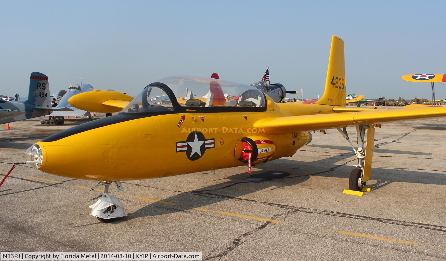 N13PJ, Temco TT-1 Super Pinto C/N TE-13  BuNo.144235, Thunder Over Michigan 2014