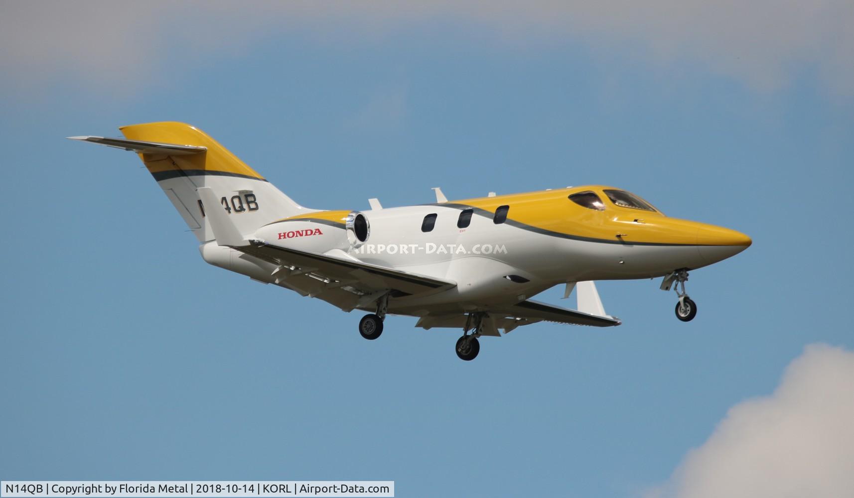 N14QB, 2018 Honda HA-420 HondaJet C/N 42000107, NBAA 2018