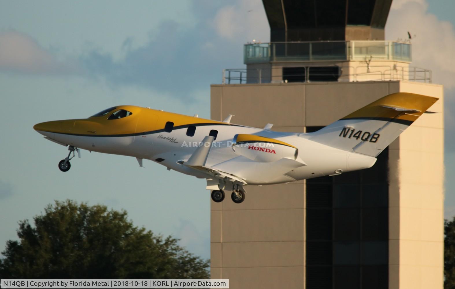 N14QB, 2018 Honda HA-420 HondaJet C/N 42000107, NBAA 2018