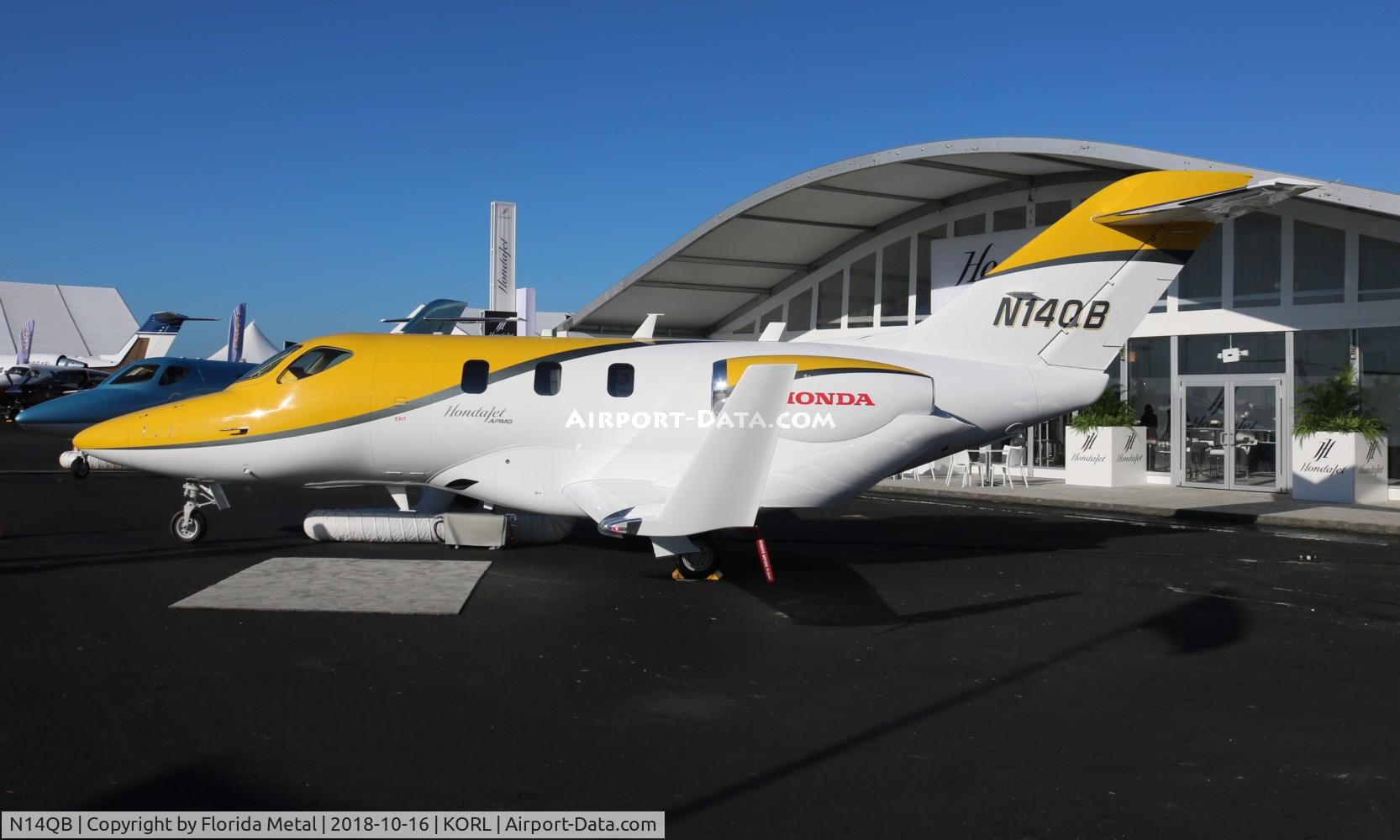 N14QB, 2018 Honda HA-420 HondaJet C/N 42000107, NBAA 2018