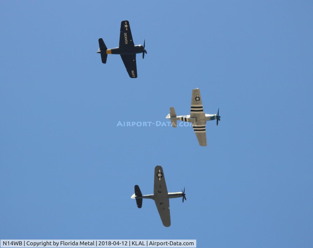 N14WB, Grumman F8F-2 (G58) Bearcat C/N D.1148, Sun N fun 2018