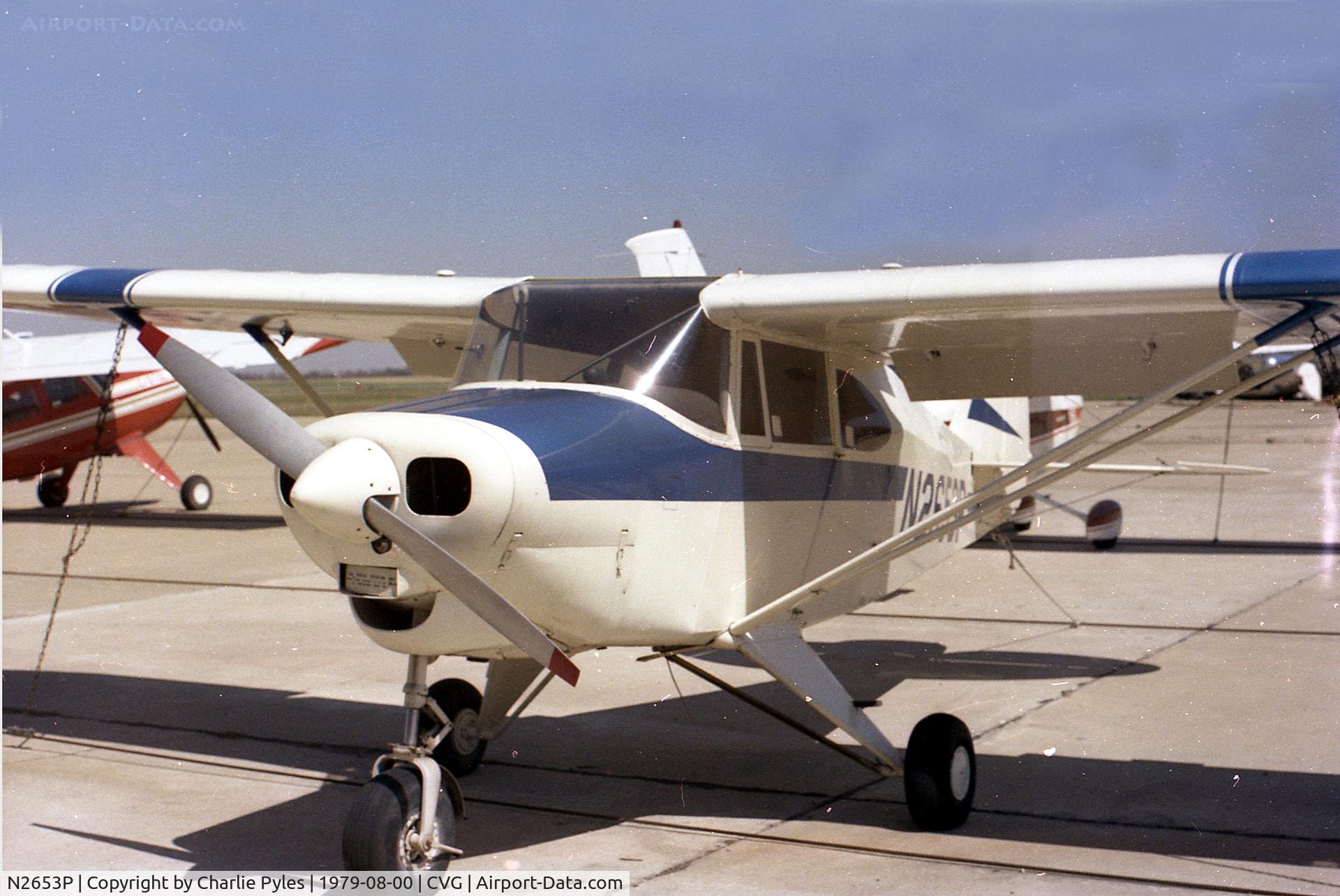 N2653P, 1955 Piper PA-22-150 C/N 22-2993, It used to be mine. Now converted to tail dragger