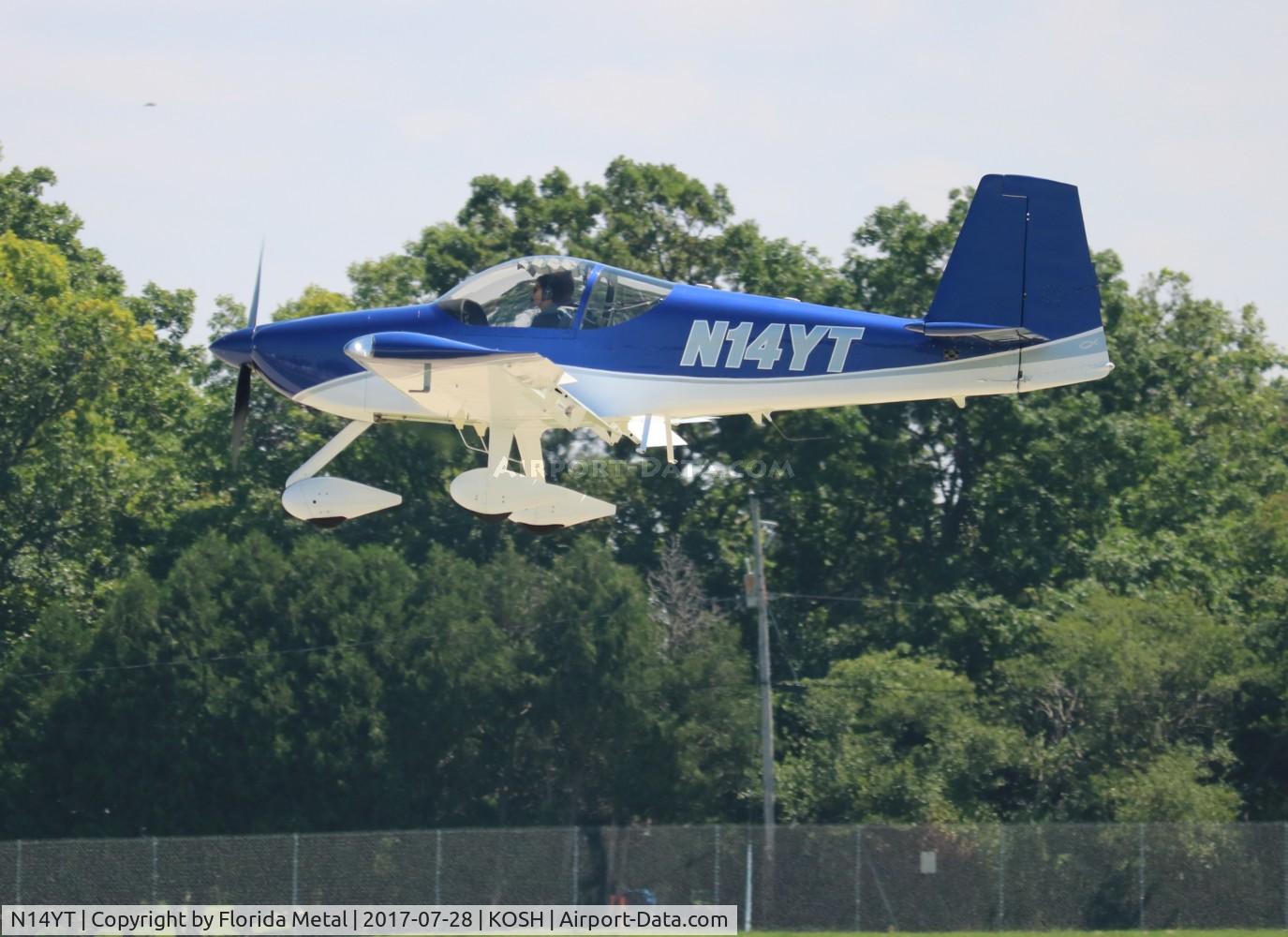 N14YT, Vans RV-14 C/N 140032, Air Venture 2017