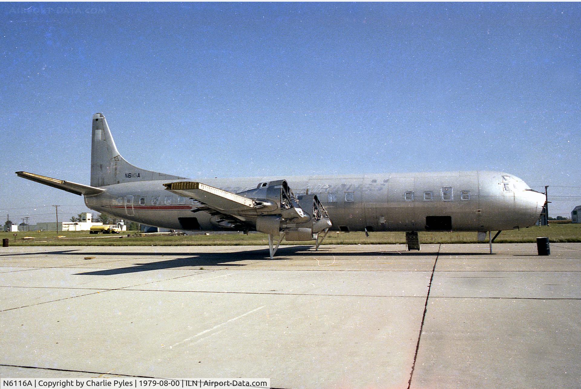 N6116A, 1959 Lockheed L-188A Electra C/N 1063, Was Flagship Cincinnati for AA