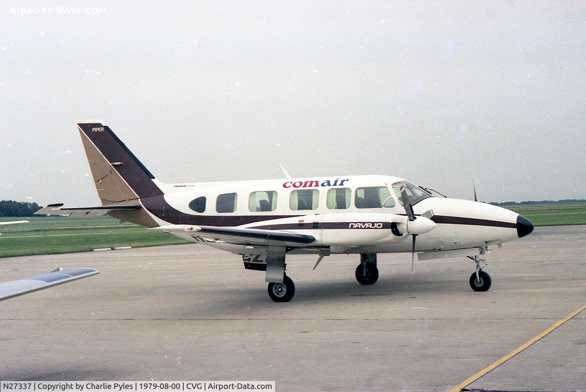 N27337, 1968 Piper PA-31-310 Navajo C/N 31-86, One of Comair's early airplanes