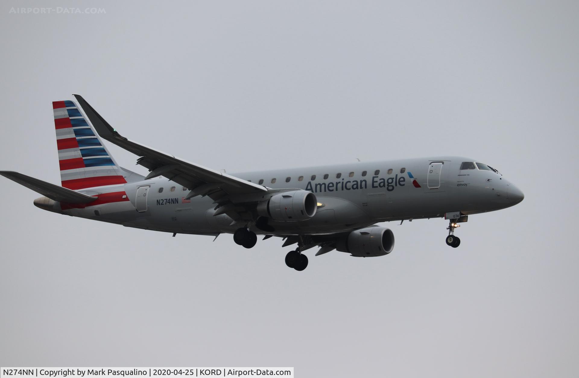 N274NN, 2019 Embraer 175LR (ERJ-170-200LR) C/N 17000779, ERJ-170-200LR