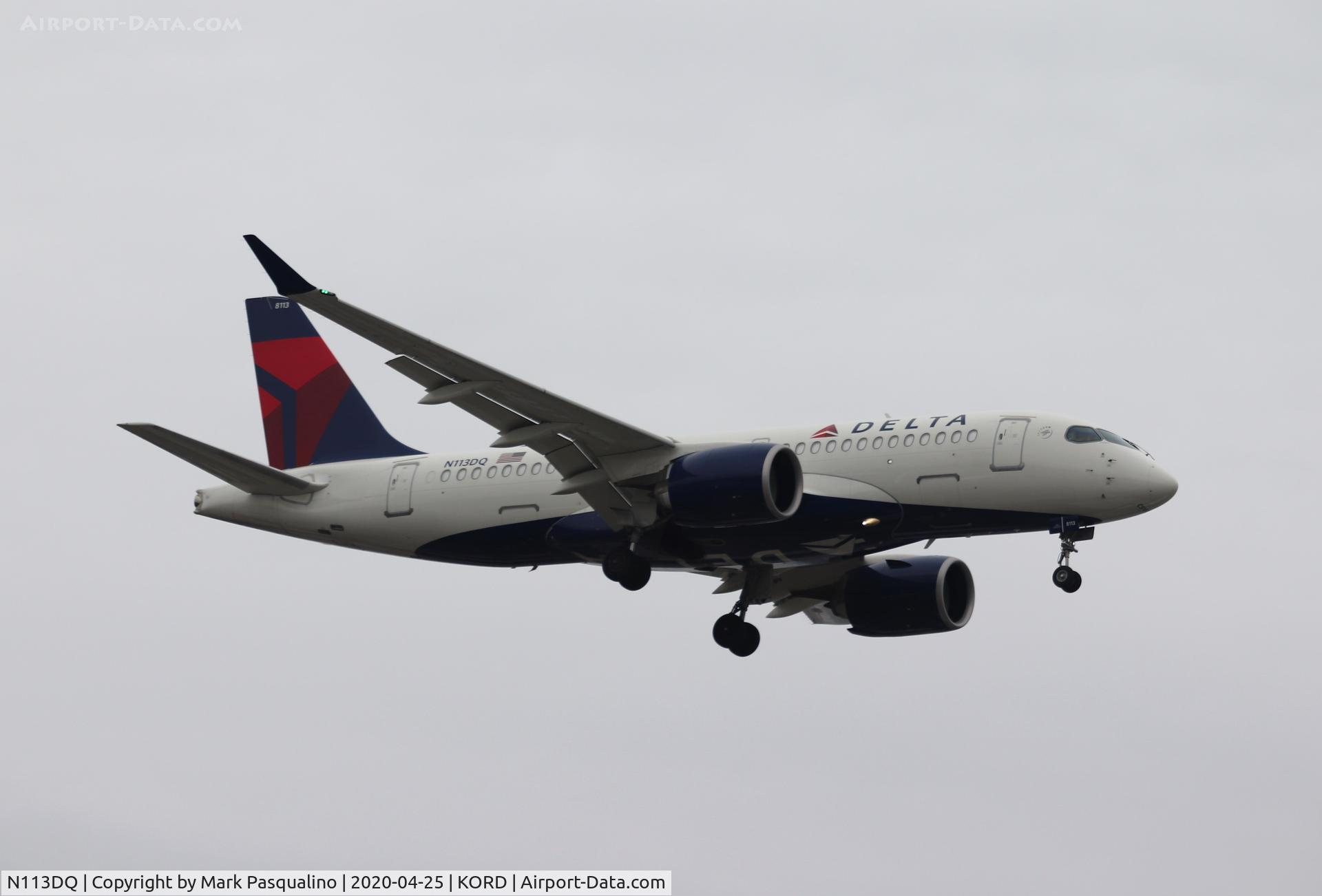 N113DQ, 2019 Airbus A220-100 C/N 50032, Airbus A220-100