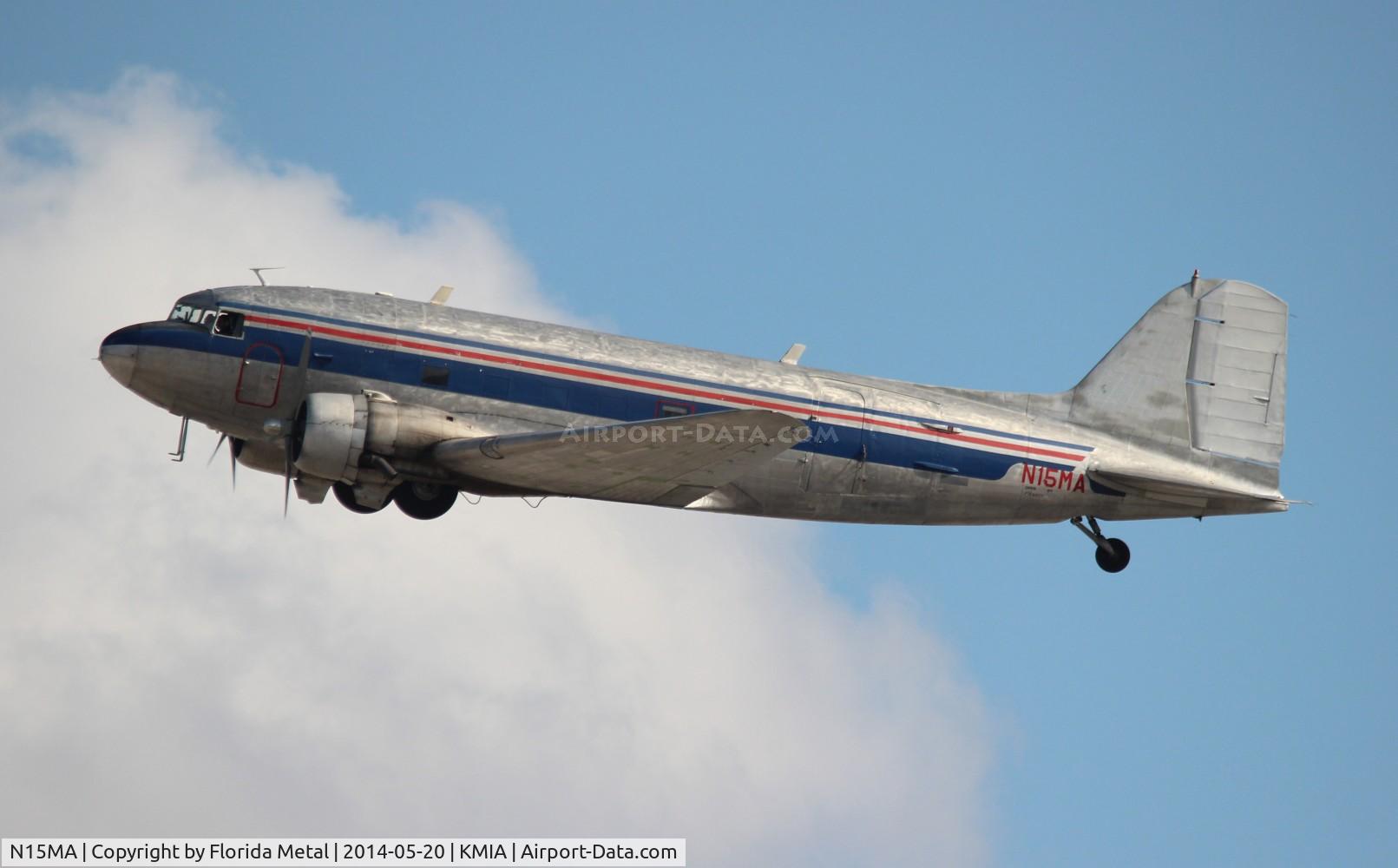 N15MA, 1943 Douglas DC3C-S1C3G (C-47A) C/N 19286, MIA spotting